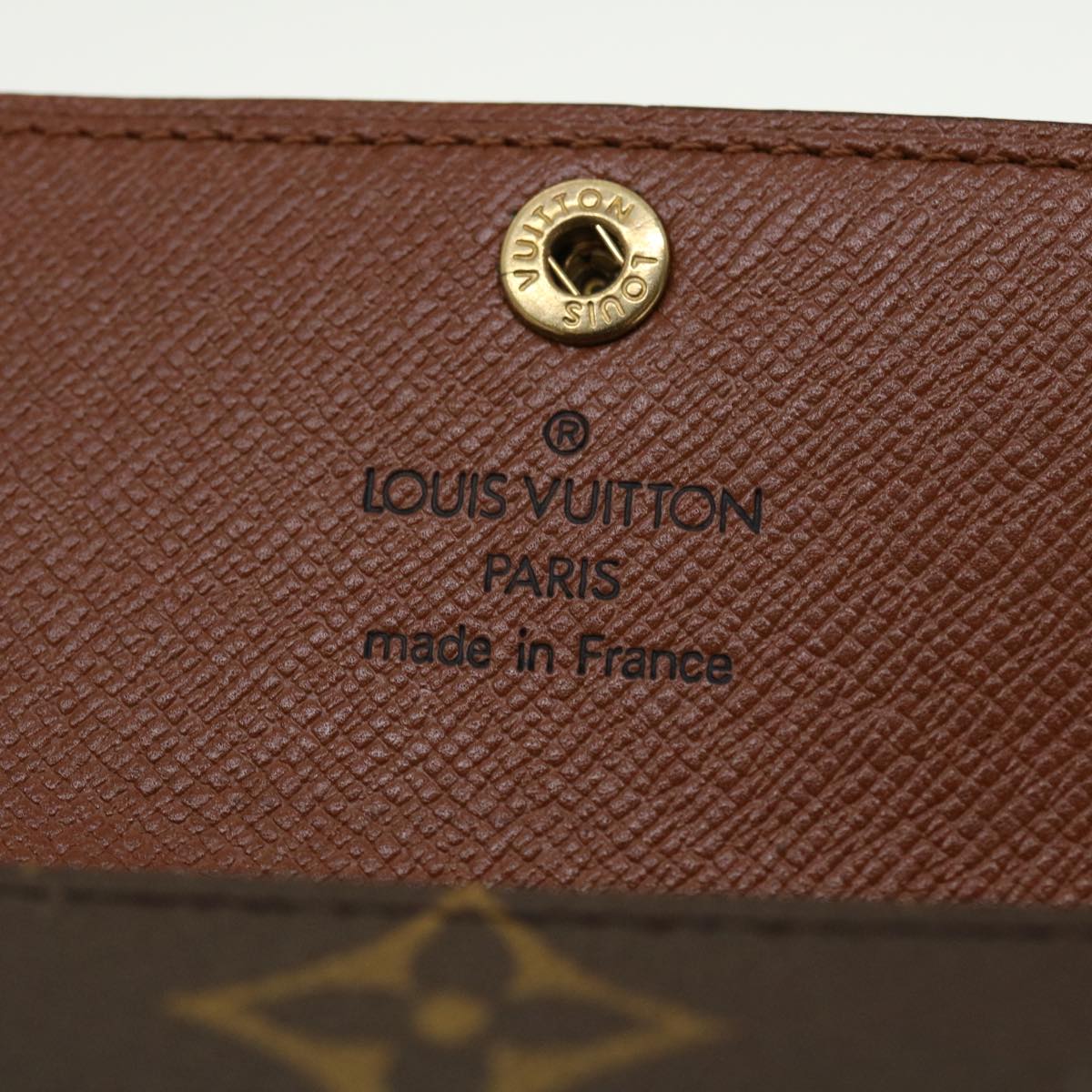 LOUIS VUITTON Monogram Multicles 4 Key Case M69517 LV Auth 41776