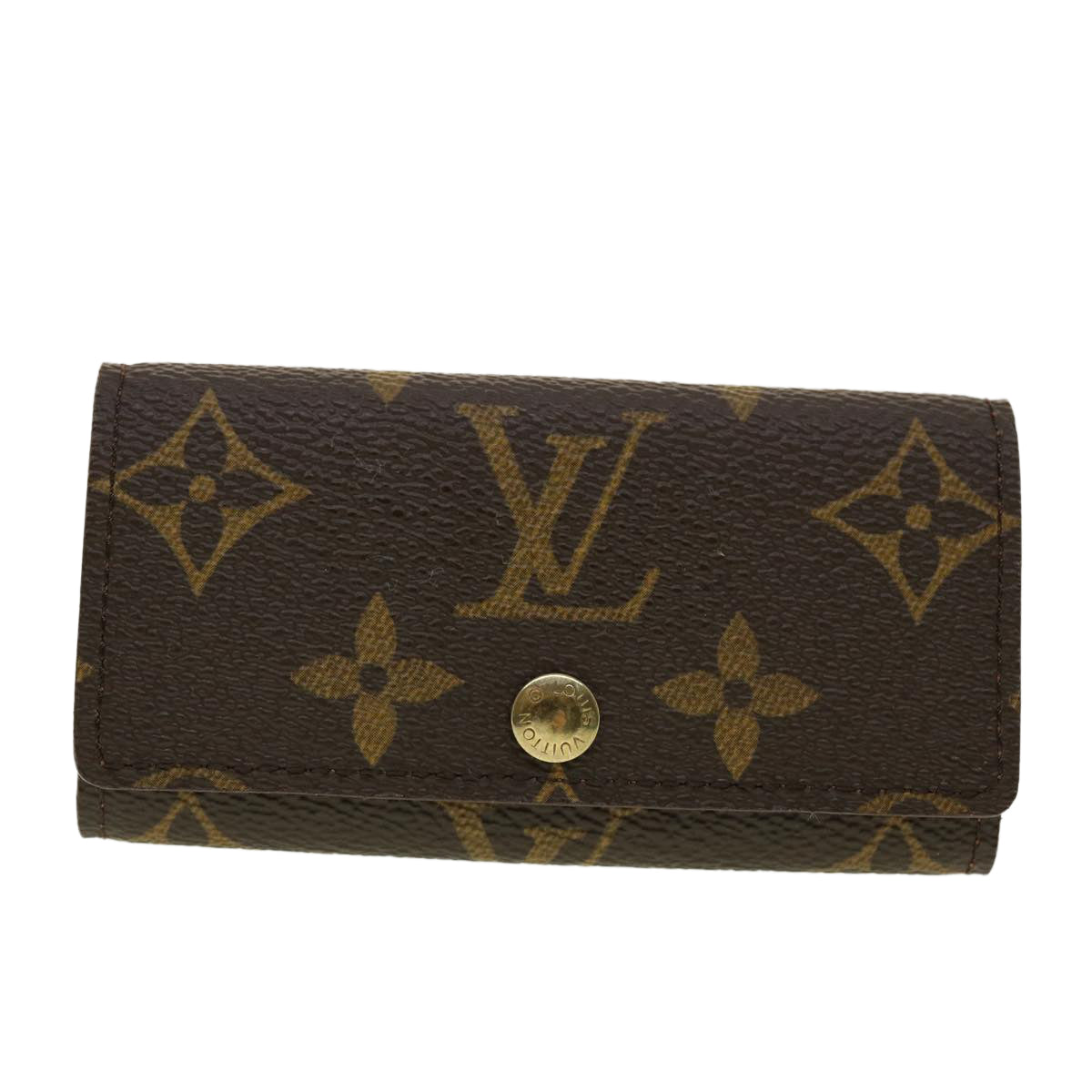 LOUIS VUITTON Monogram Multicles 4 Key Case M69517 LV Auth 41776