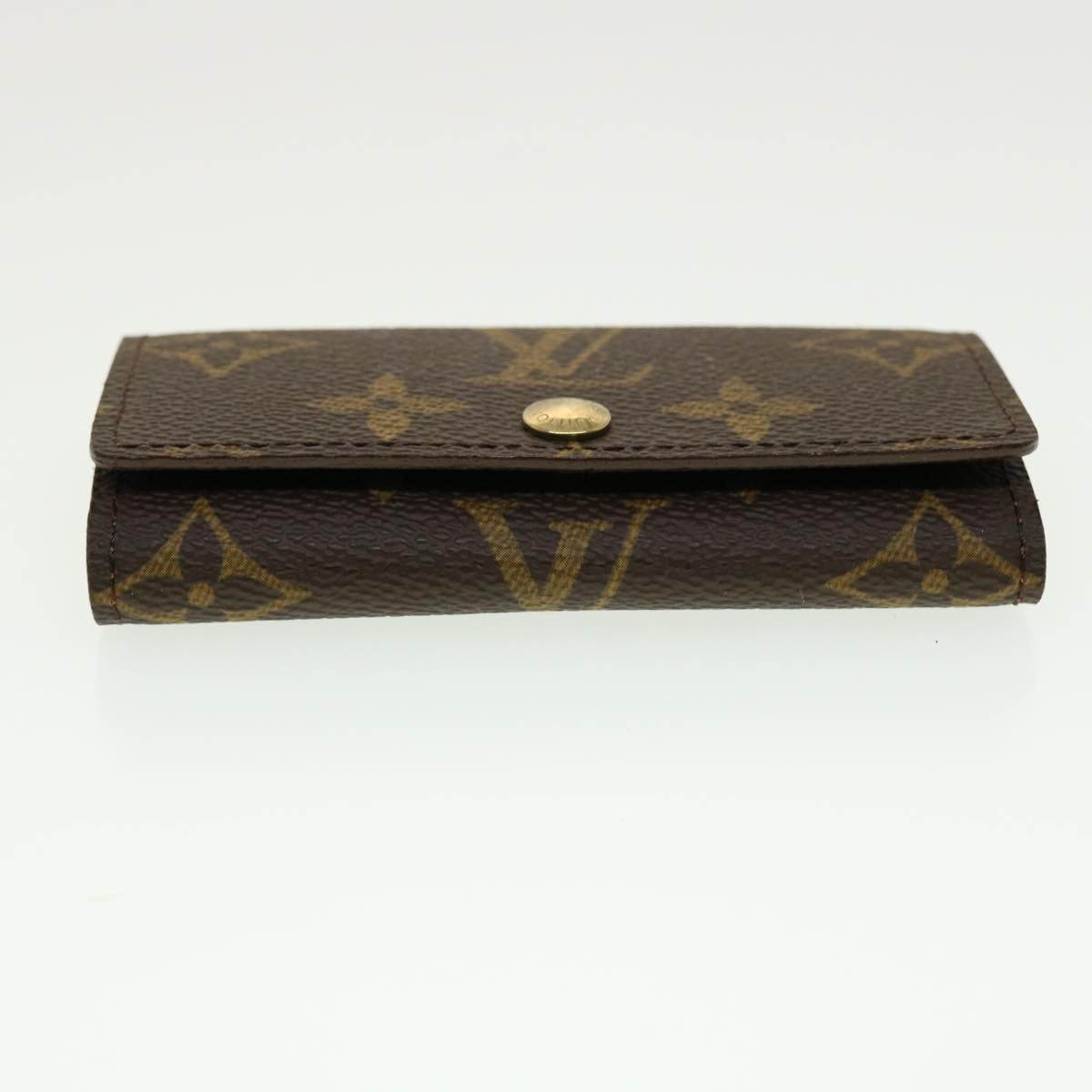 LOUIS VUITTON Monogram Multicles 4 Key Case M69517 LV Auth 41776