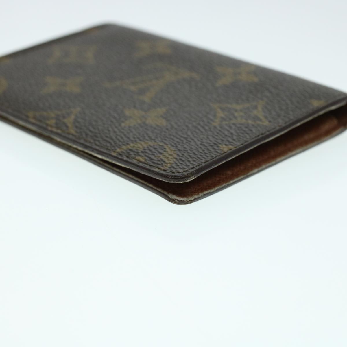 LOUIS VUITTON Monogram Porte 2 Cartes Vertical Pass Case M60533 LV Auth 41780