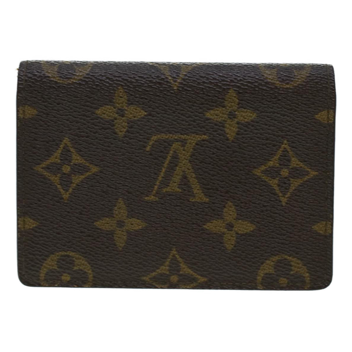 LOUIS VUITTON Monogram Porte 2 Cartes Vertical Pass Case M60533 LV Auth 41780 - 0