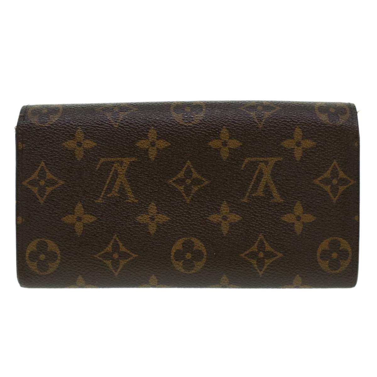 LOUIS VUITTON Monogram Portefeuille Sarah Long Wallet M60531 LV Auth 41782 - 0