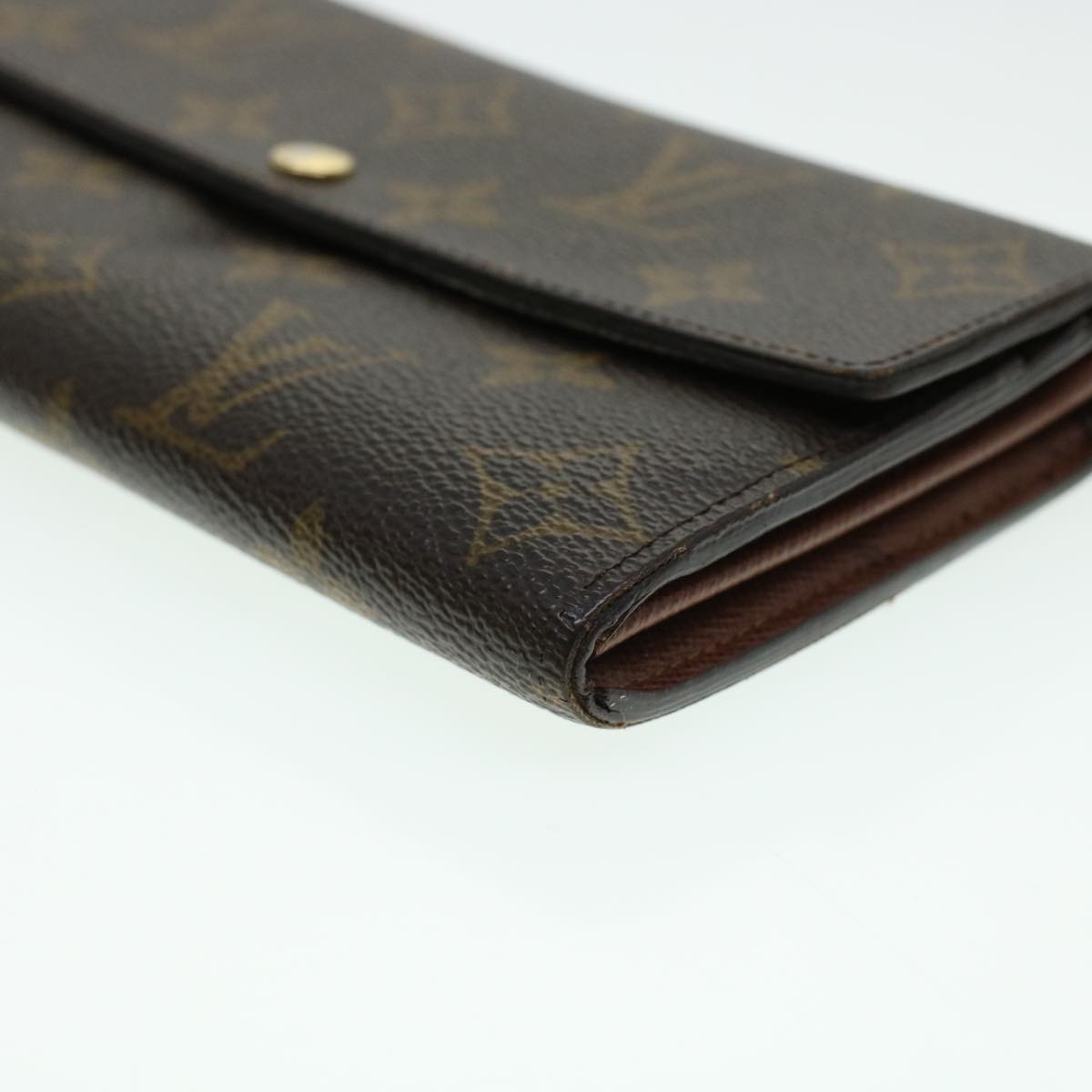 LOUIS VUITTON Monogram Portefeuille Sarah Long Wallet M60531 LV Auth 41782