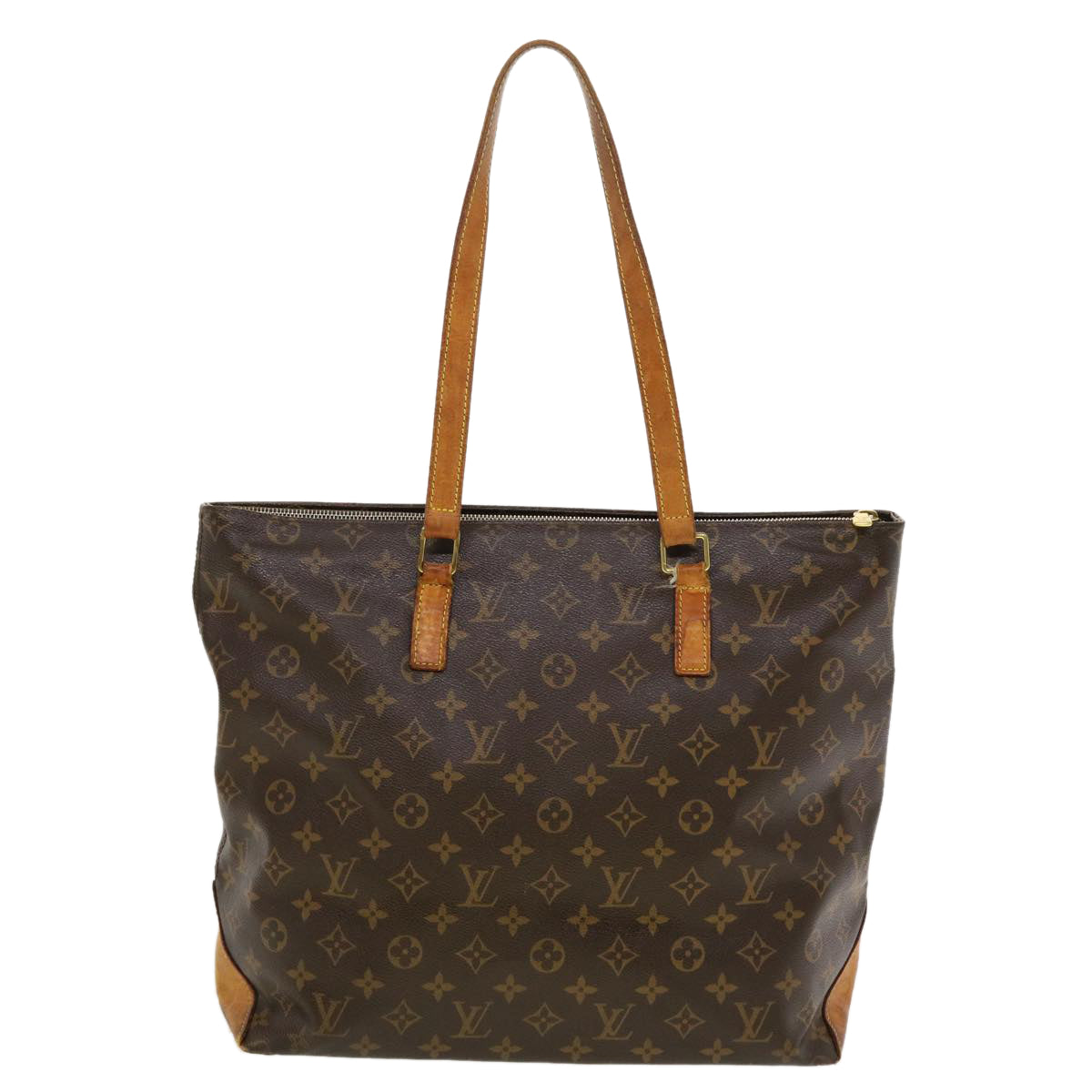 LOUIS VUITTON Monogram Cabas Mezzo Tote Bag M51151 LV Auth 41820 - 0