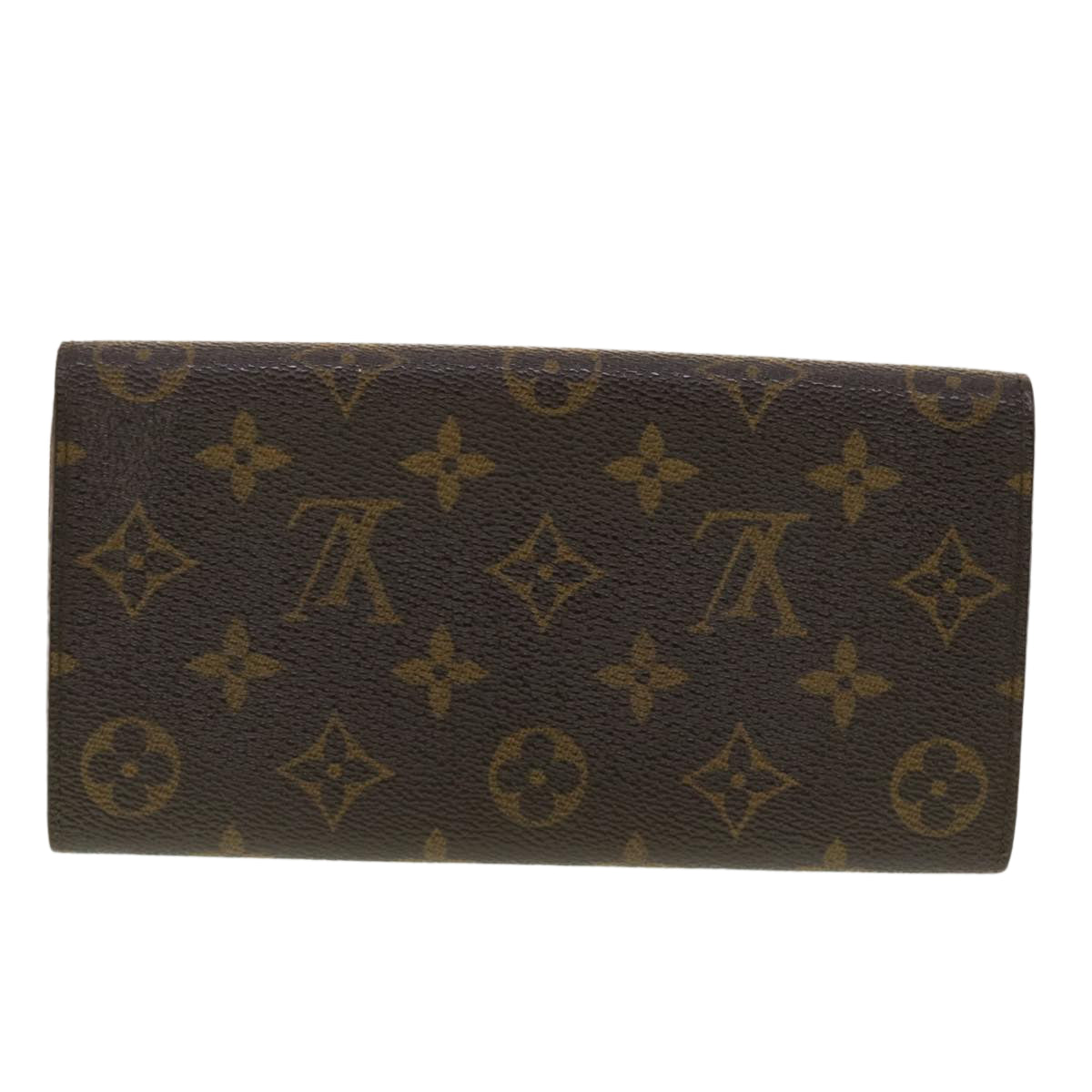 LOUIS VUITTON Monogram Portefeuille Sarah Long Wallet M60531 LV Auth 41829 - 0