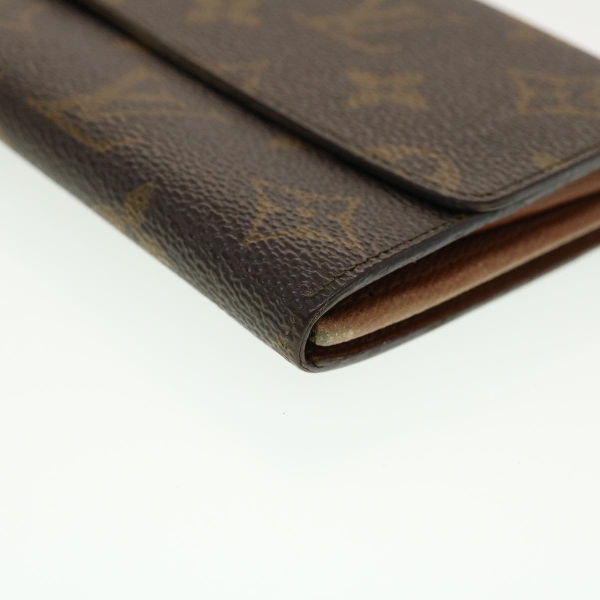 LOUIS VUITTON Monogram Portefeuille Sarah Long Wallet M60531 LV Auth 41829