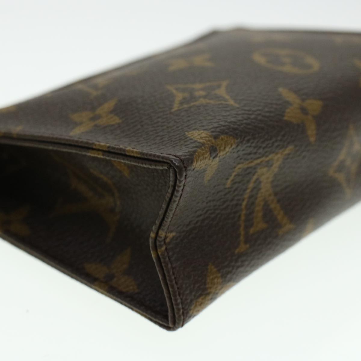LOUIS VUITTON Monogram Poche Toilette 15 Pouch M47546 LV Auth 41847 | Brand  Street Tokyo