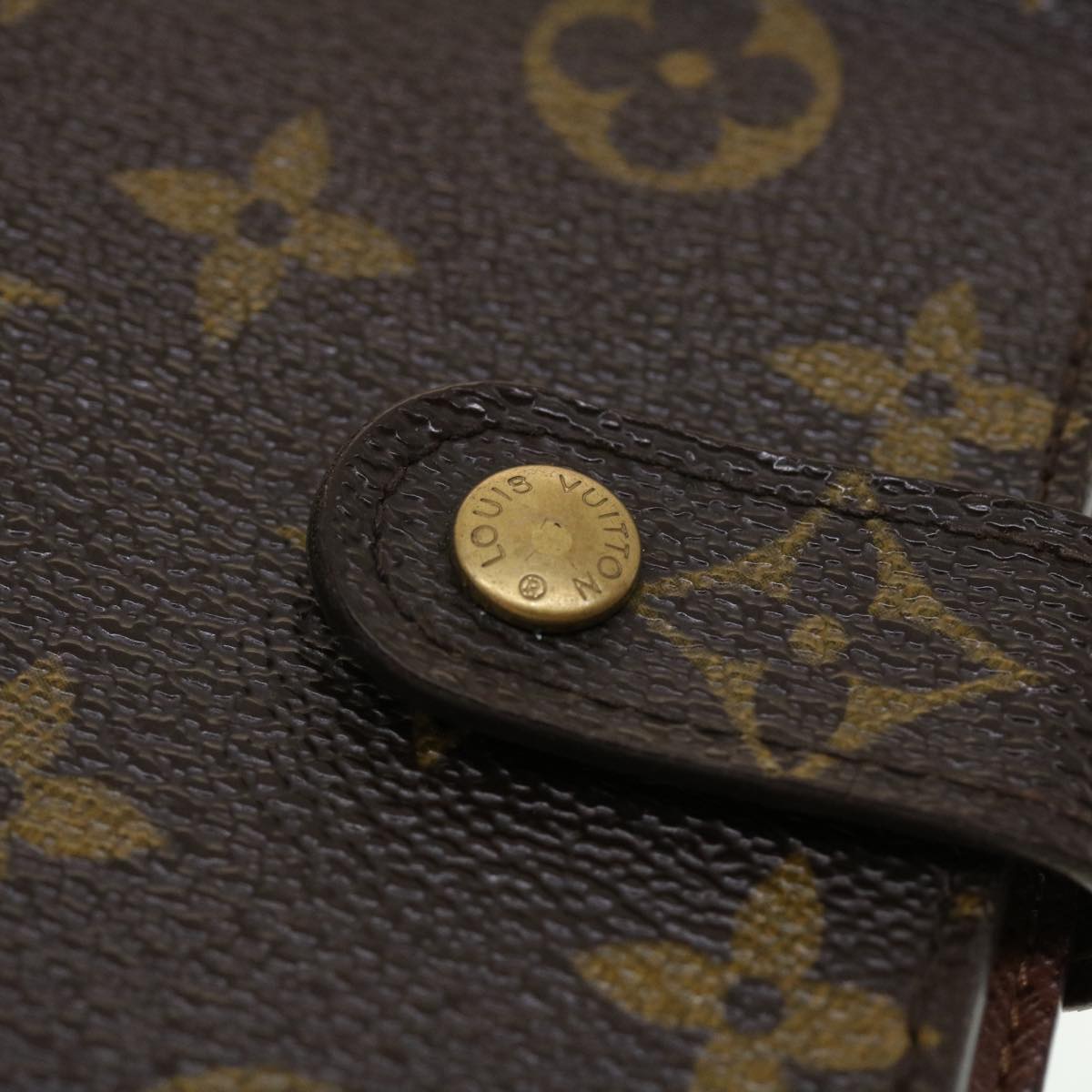 LOUIS VUITTON Monogram Compact Zip Wallet M61667 LV Auth 41851