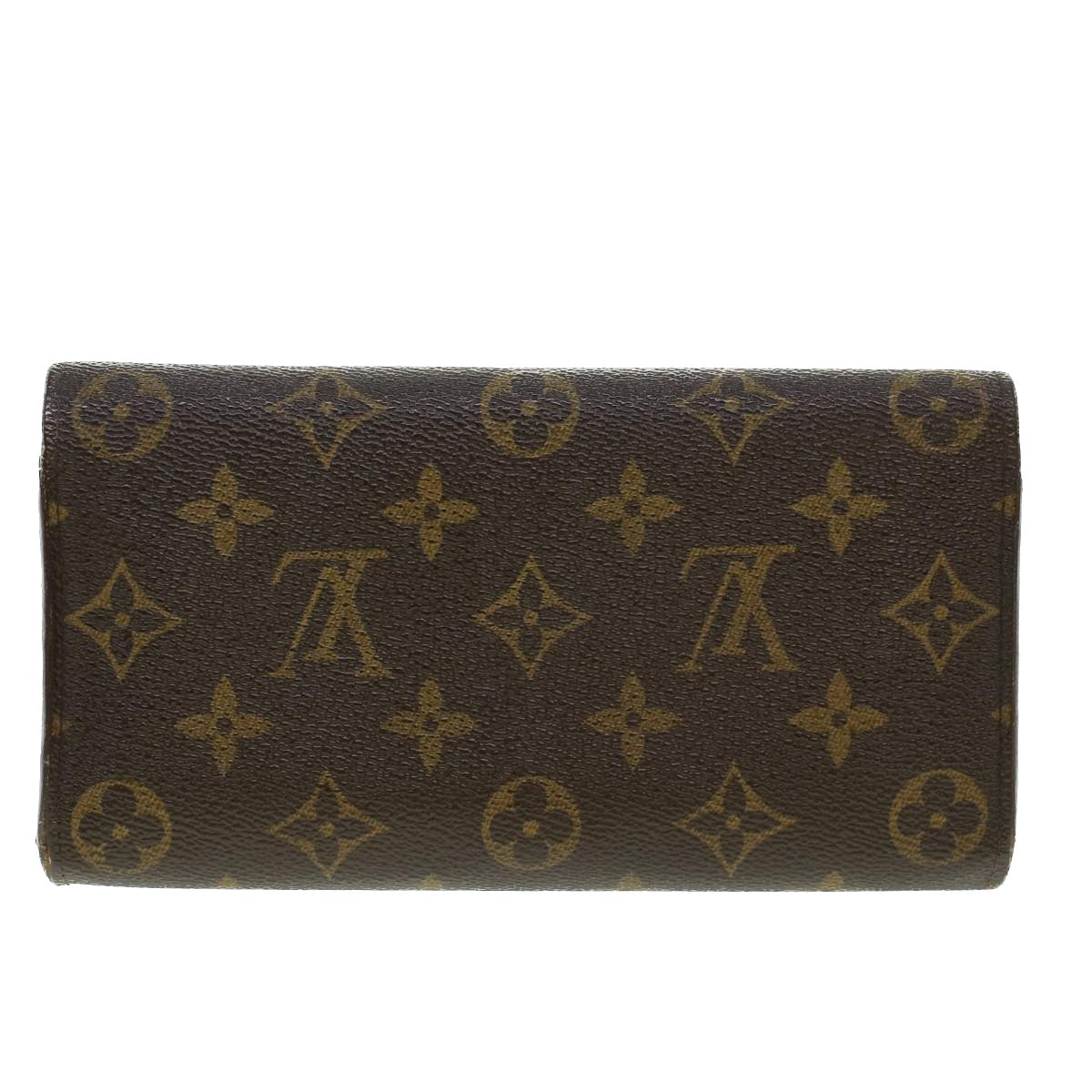 LOUIS VUITTON Monogram Portefeuille International Long Wallet M61217 Auth 41853 - 0