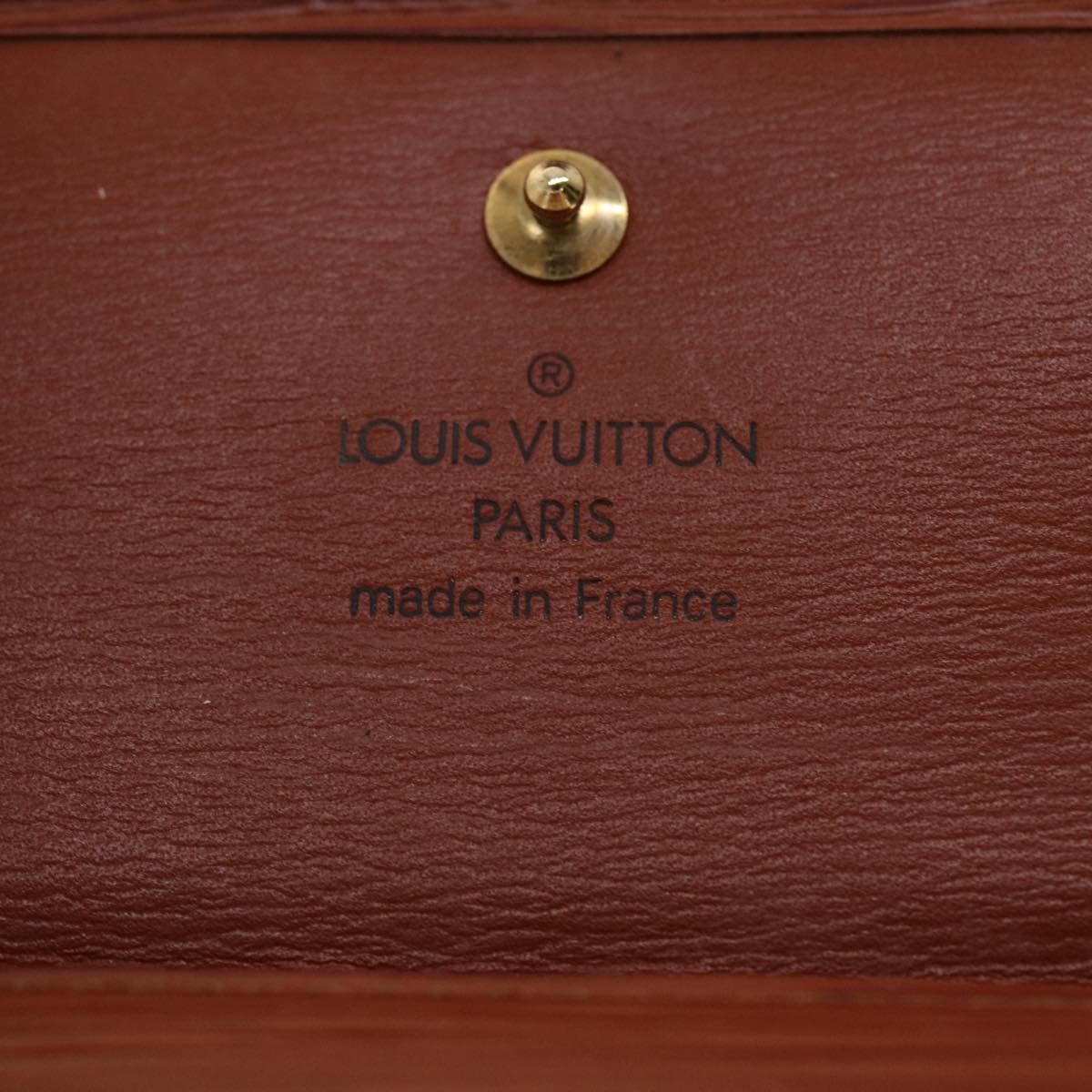 LOUIS VUITTON Epi Porte Monnaie Billets Cartes Crdit Wallet M63488 LV Auth 41861