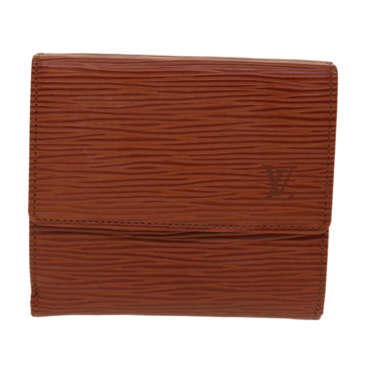 LOUIS VUITTON Epi Porte Monnaie Billets Cartes Crdit Wallet M63488 LV Auth 41861