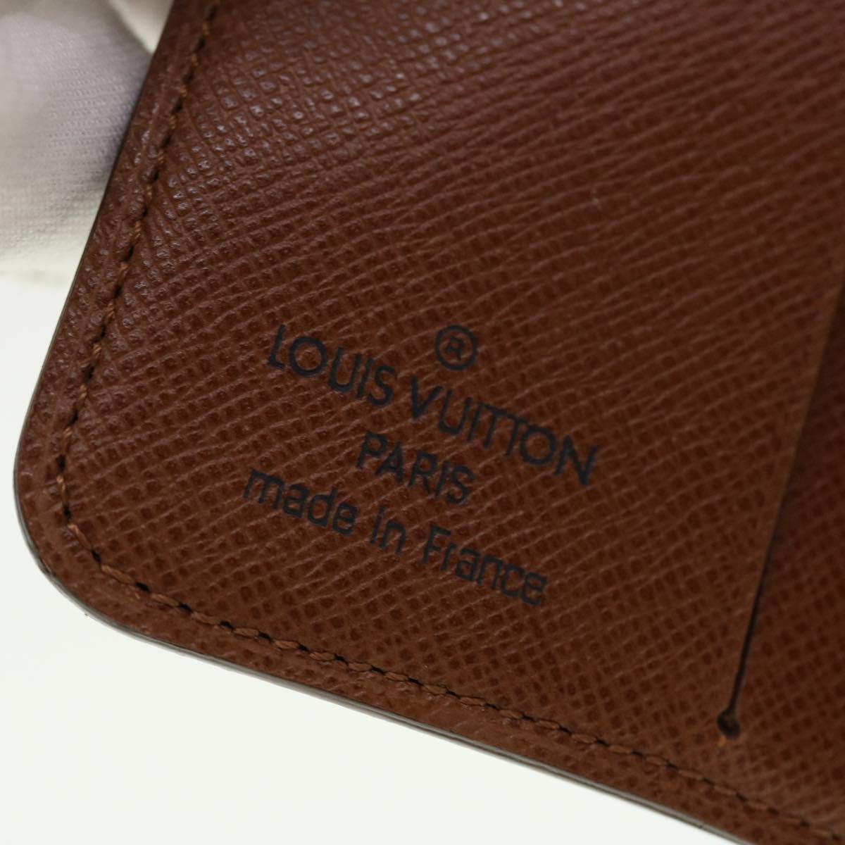 LOUIS VUITTON Monogram Compact Zip Wallet M61667 LV Auth 41881