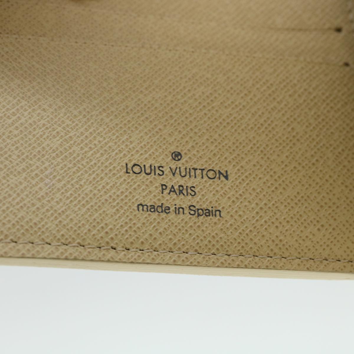 LOUIS VUITTON Damier Azur Porte Feuille Marco Bifold Wallet N60018 Auth 41884A