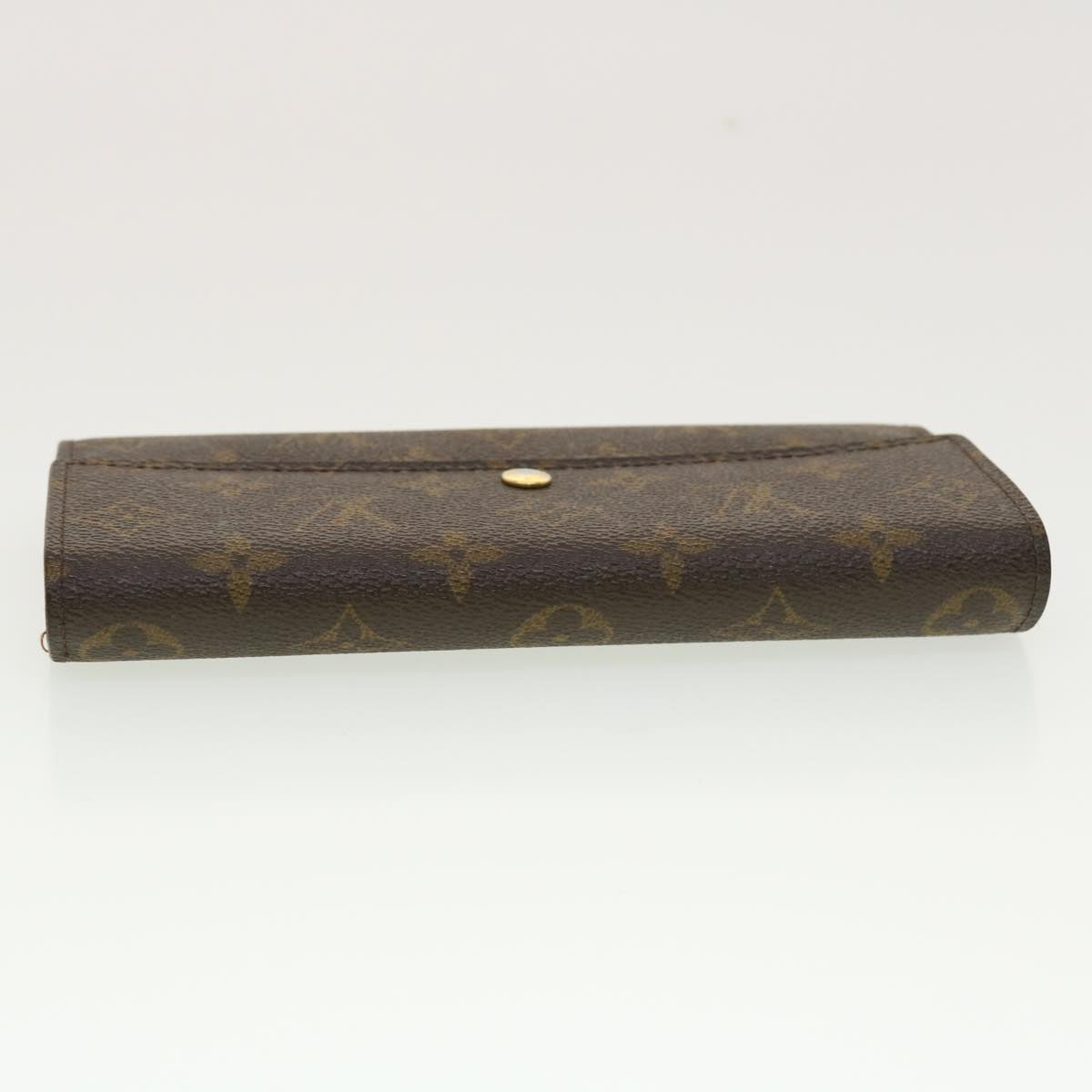 LOUIS VUITTON Monogram Portefeuille Sarah Long Wallet M60531 LV Auth 41891