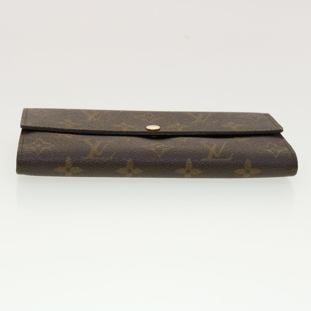 LOUIS VUITTON Monogram Portefeuille Sarah Long Wallet M60531 LV Auth 41891