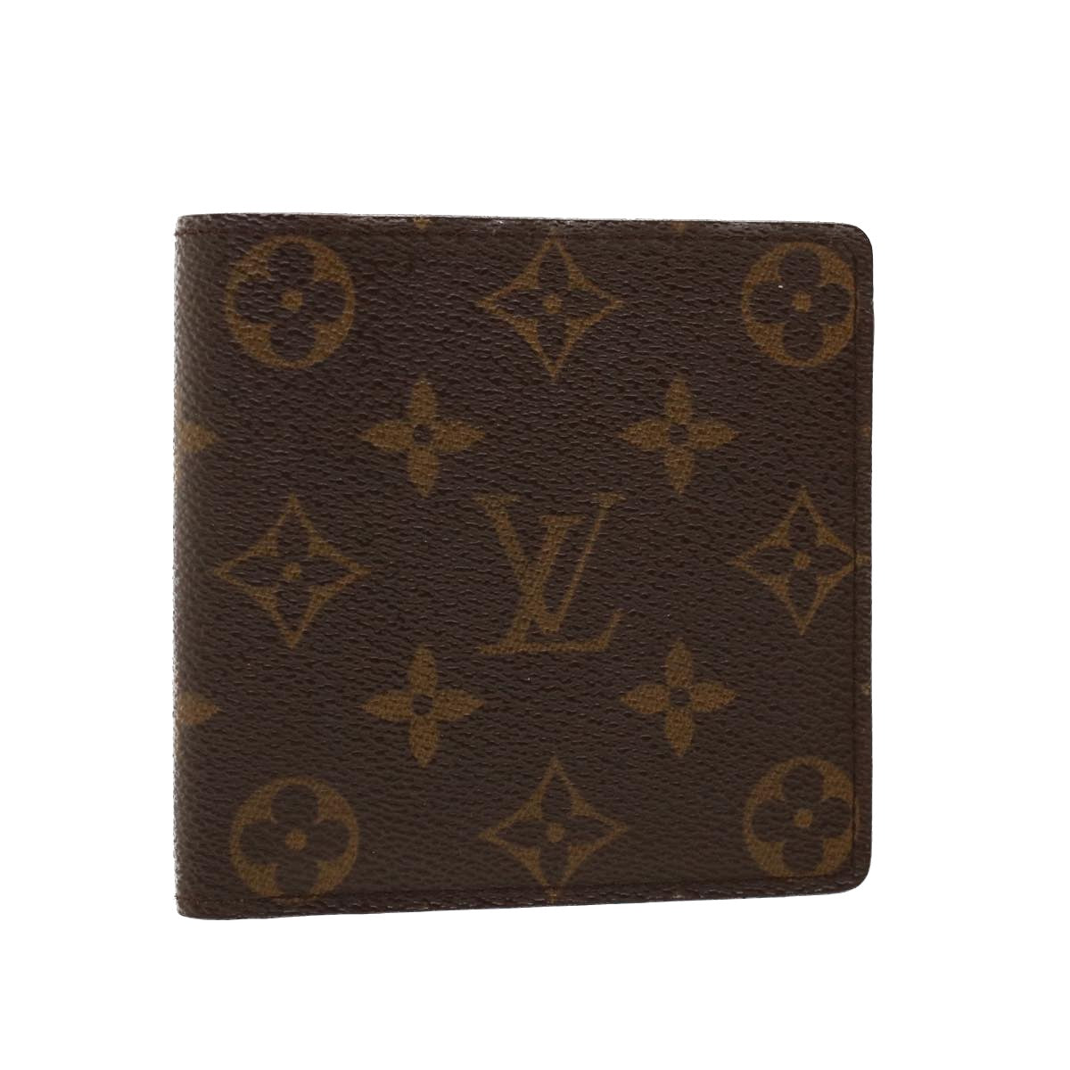 LOUIS VUITTON Monogram Portefeuille Marco Bifold Wallet M61675 LV Auth 41892