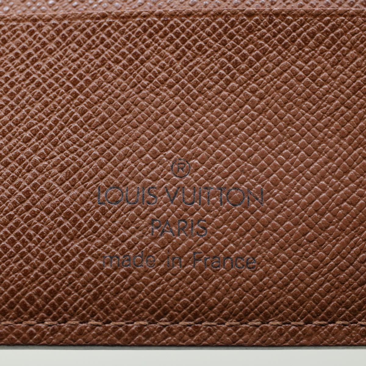 LOUIS VUITTON Monogram Portefeuille Marco Bifold Wallet M61675 LV Auth 41892