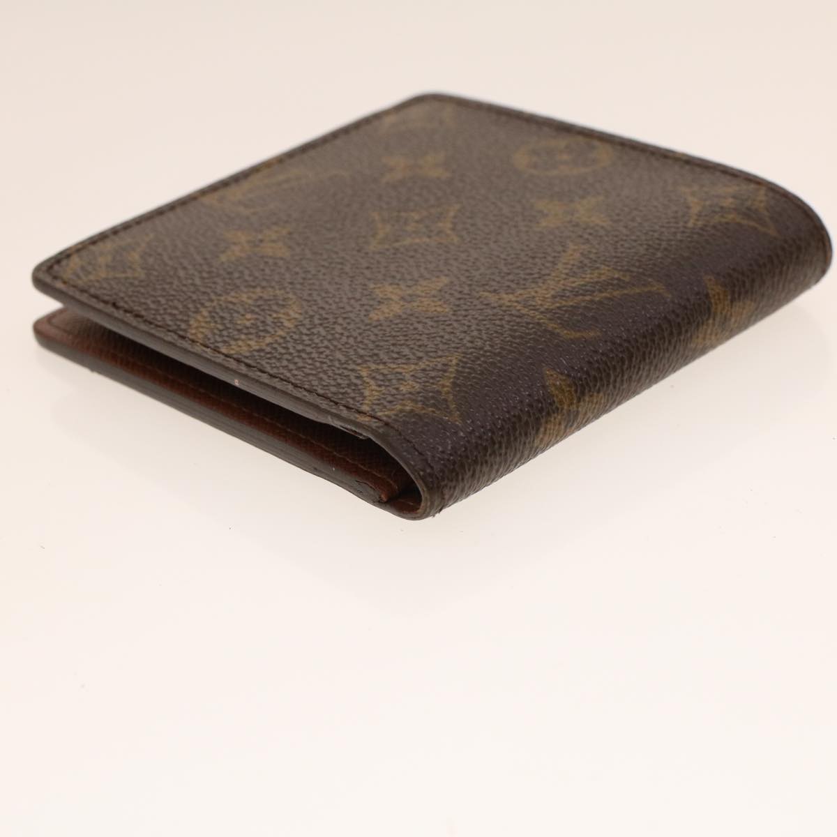 LOUIS VUITTON Monogram Portefeuille Marco Bifold Wallet M61675 LV Auth 41892