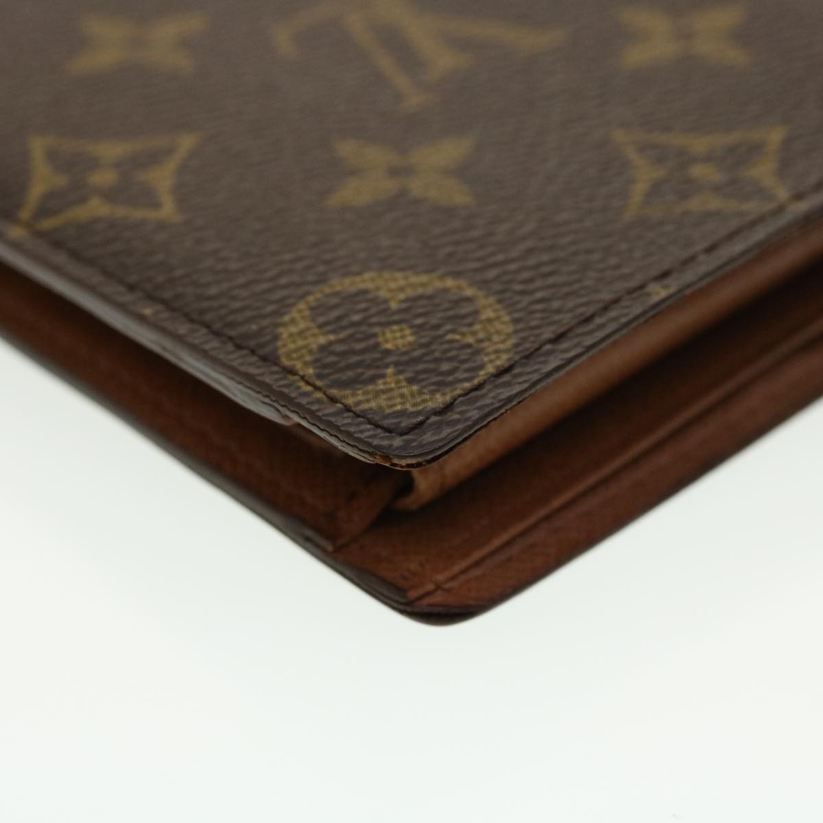 LOUIS VUITTON Monogram Portefeuille Marco Bifold Wallet M61675 LV Auth 41908