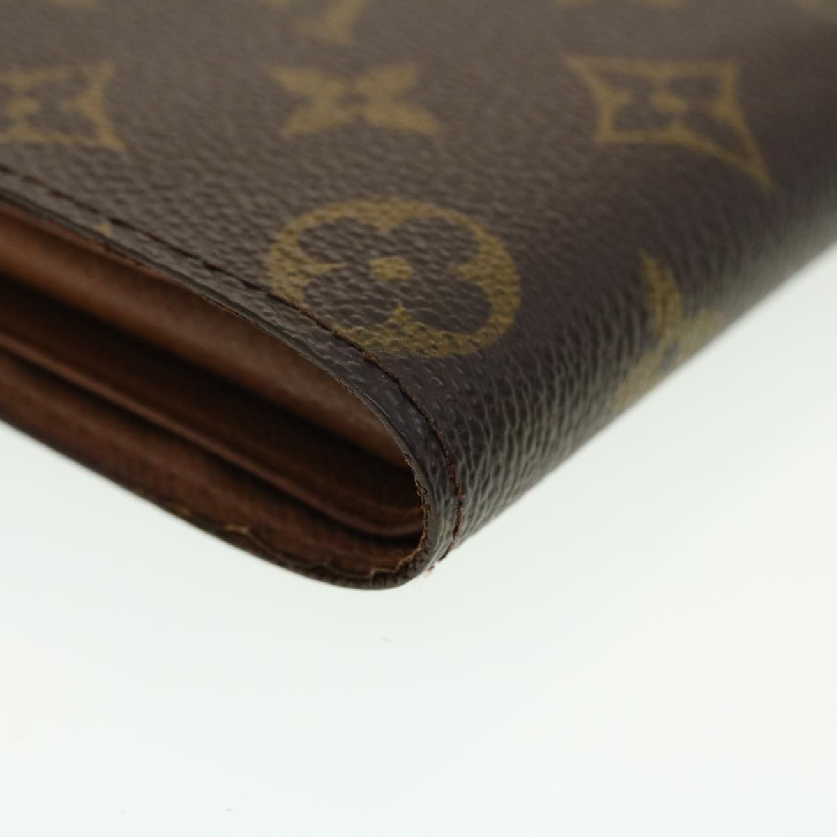 LOUIS VUITTON Monogram Portefeuille Marco Bifold Wallet M61675 LV Auth 41908