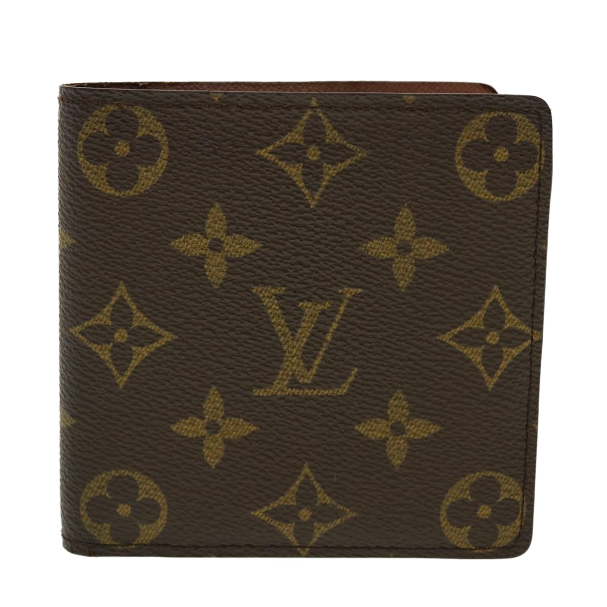 LOUIS VUITTON Monogram Portefeuille Marco Bifold Wallet M61675 LV Auth 41908