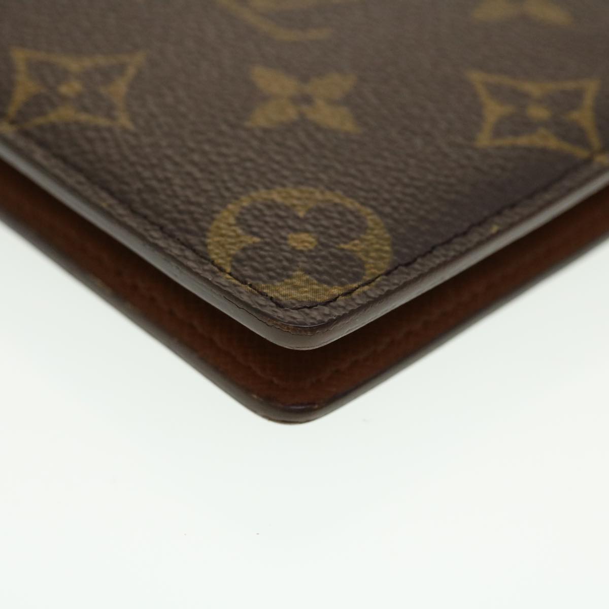 LOUIS VUITTON Monogram Portefeuille Marco Bifold Wallet M61675 LV Auth 41908