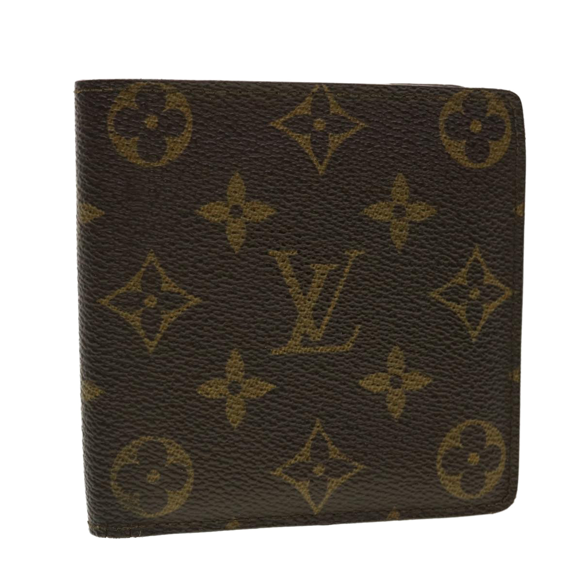 LOUIS VUITTON Monogram Portefeuille Marco Bifold Wallet M61675 LV Auth 41909