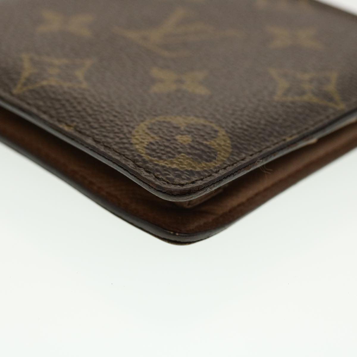 LOUIS VUITTON Monogram Portefeuille Marco Bifold Wallet M61675 LV Auth 41909