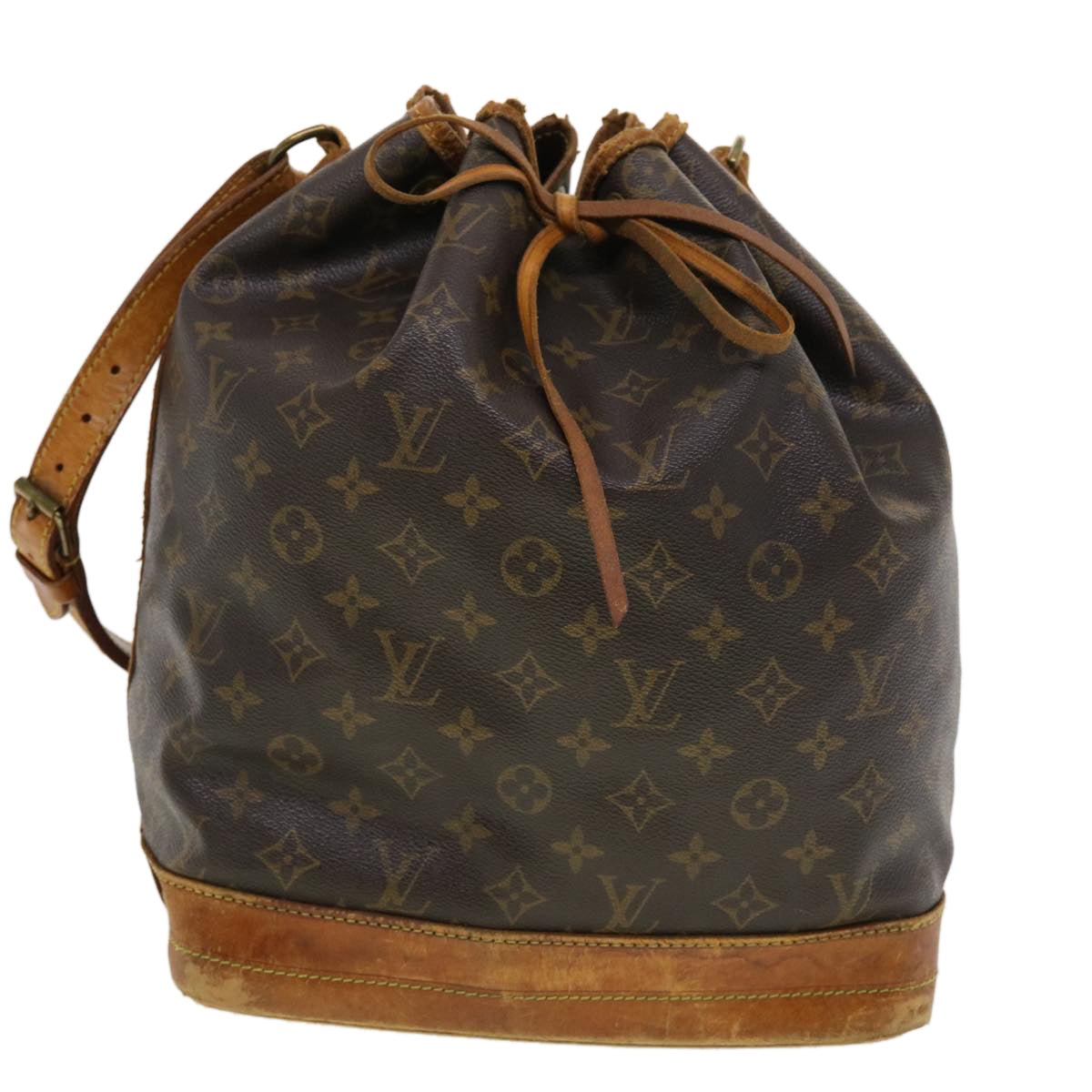 LOUIS VUITTON Monogram Noe Shoulder Bag M42224 LV Auth 41912