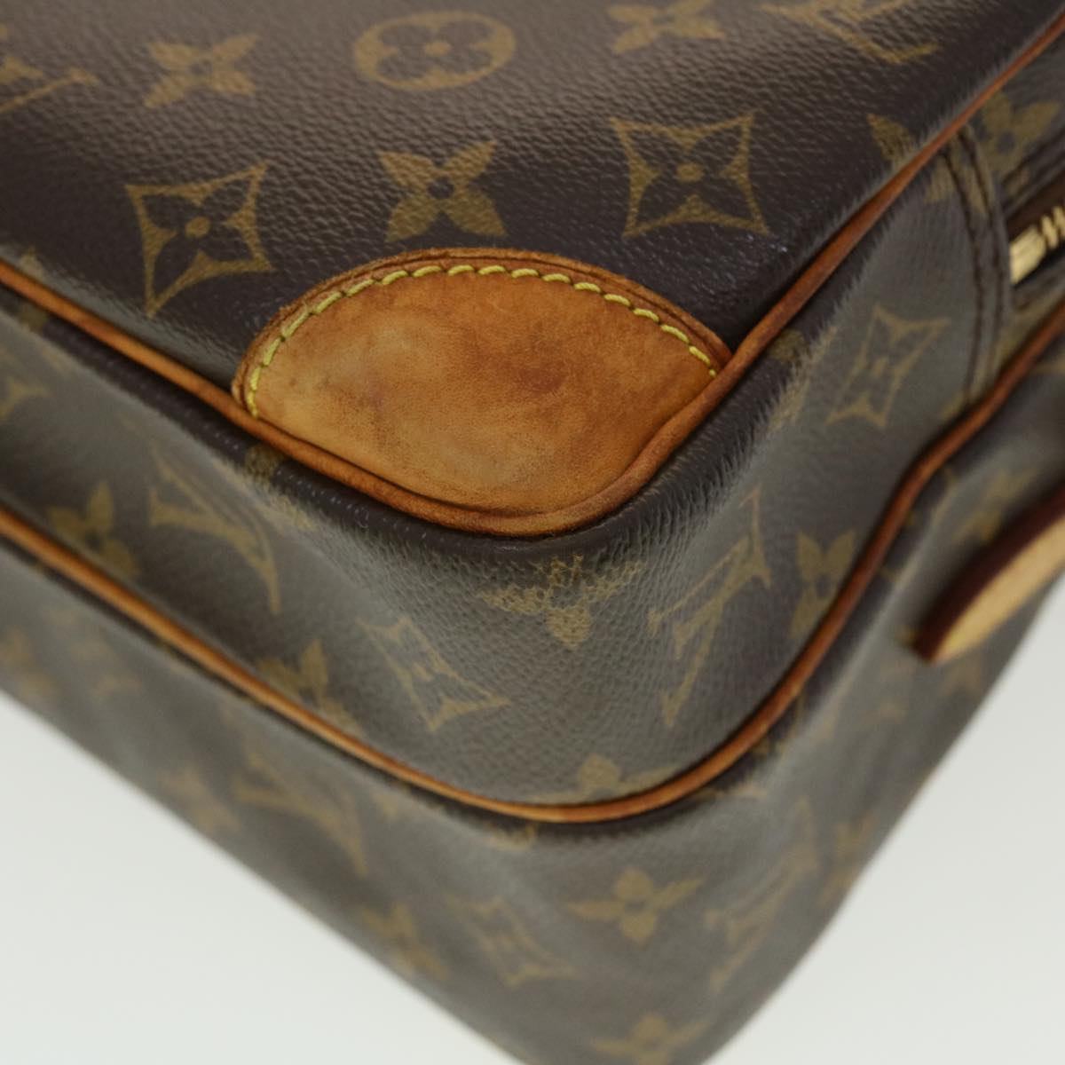 LOUIS VUITTON Monogram Nile Shoulder Bag M45244 LV Auth 41915