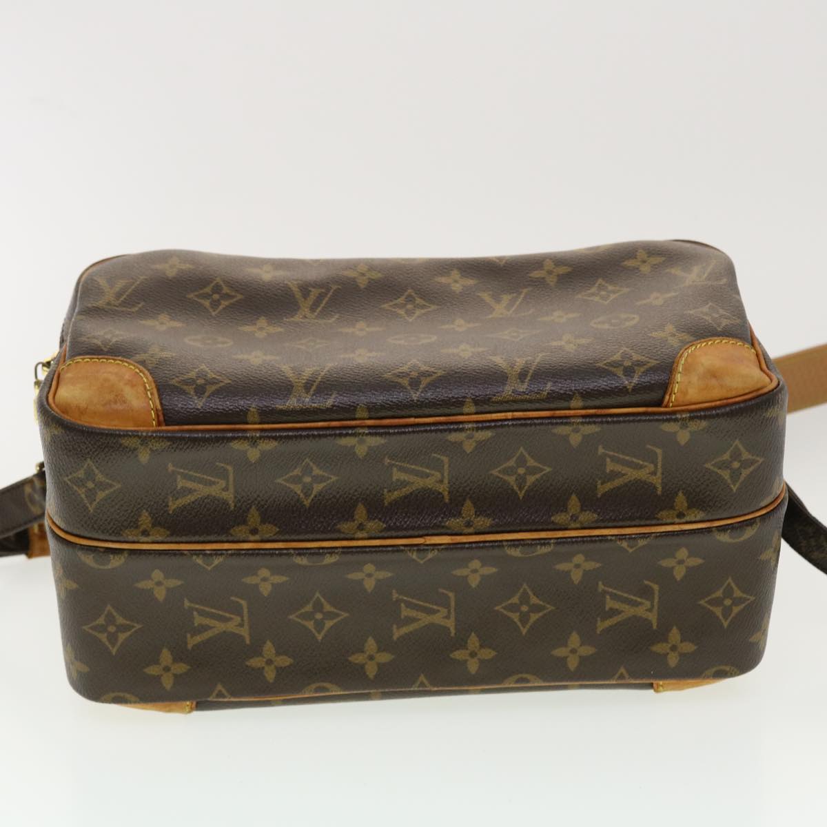 LOUIS VUITTON Monogram Nile Shoulder Bag M45244 LV Auth 41915