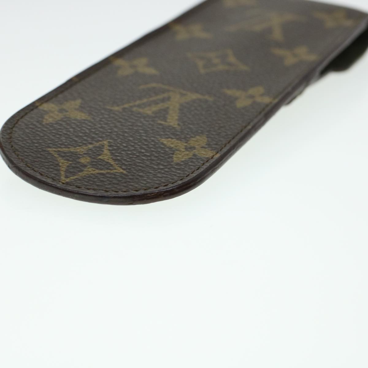 LOUIS VUITTON Monogram Etui Lunette Rabat Glasses Case M62970 LV Auth 42017