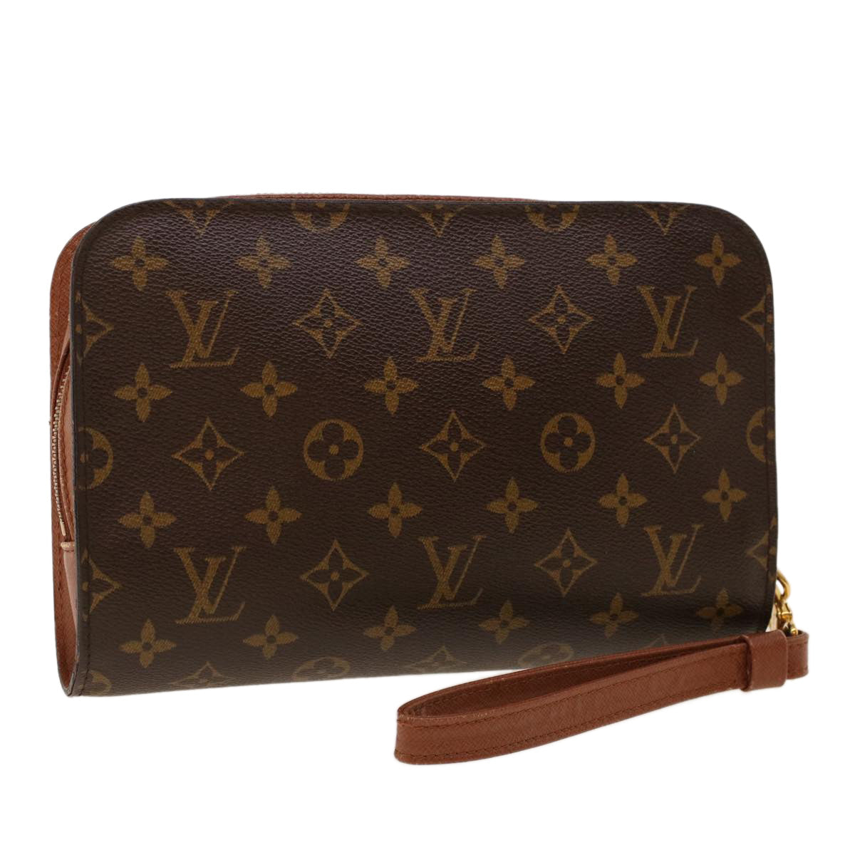 LOUIS VUITTON Monogram Orsay Clutch Bag M51790 LV Auth 42021