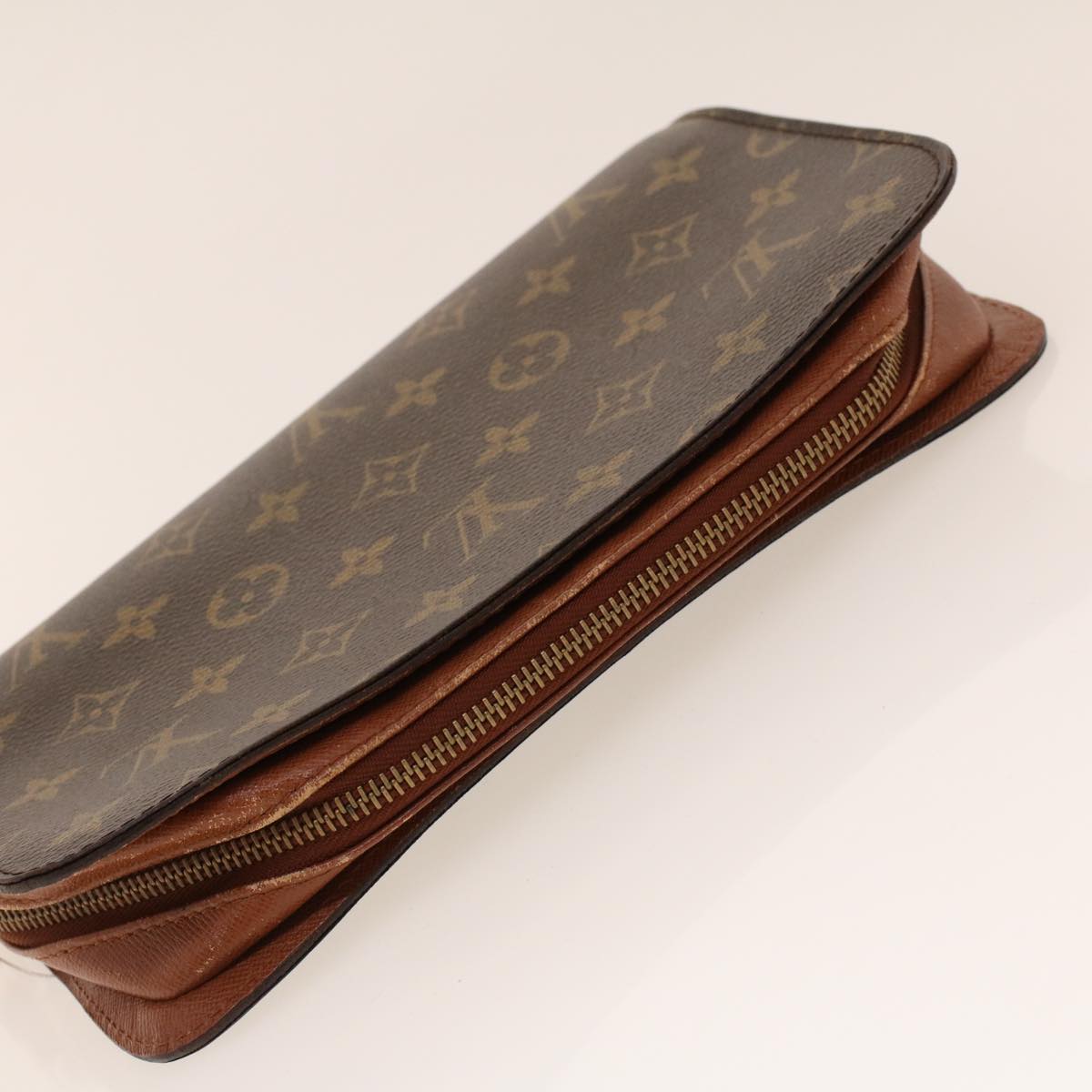 LOUIS VUITTON Monogram Orsay Clutch Bag M51790 LV Auth 42021