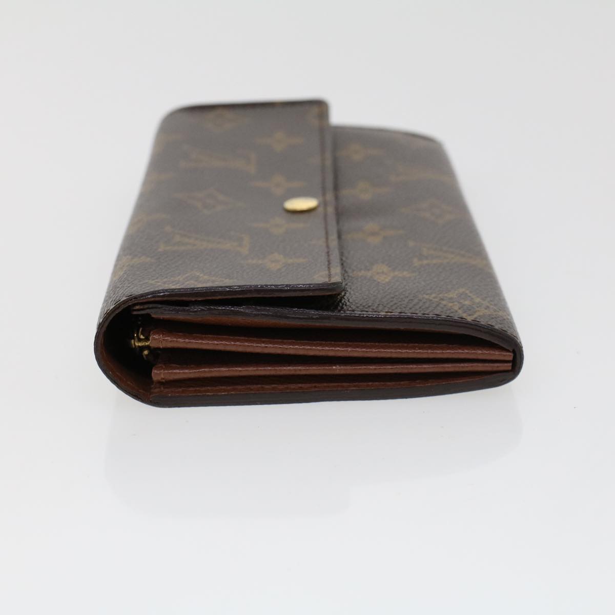 LOUIS VUITTON Monogram Portefeuille Sarah Long Wallet M60531 LV Auth 42024