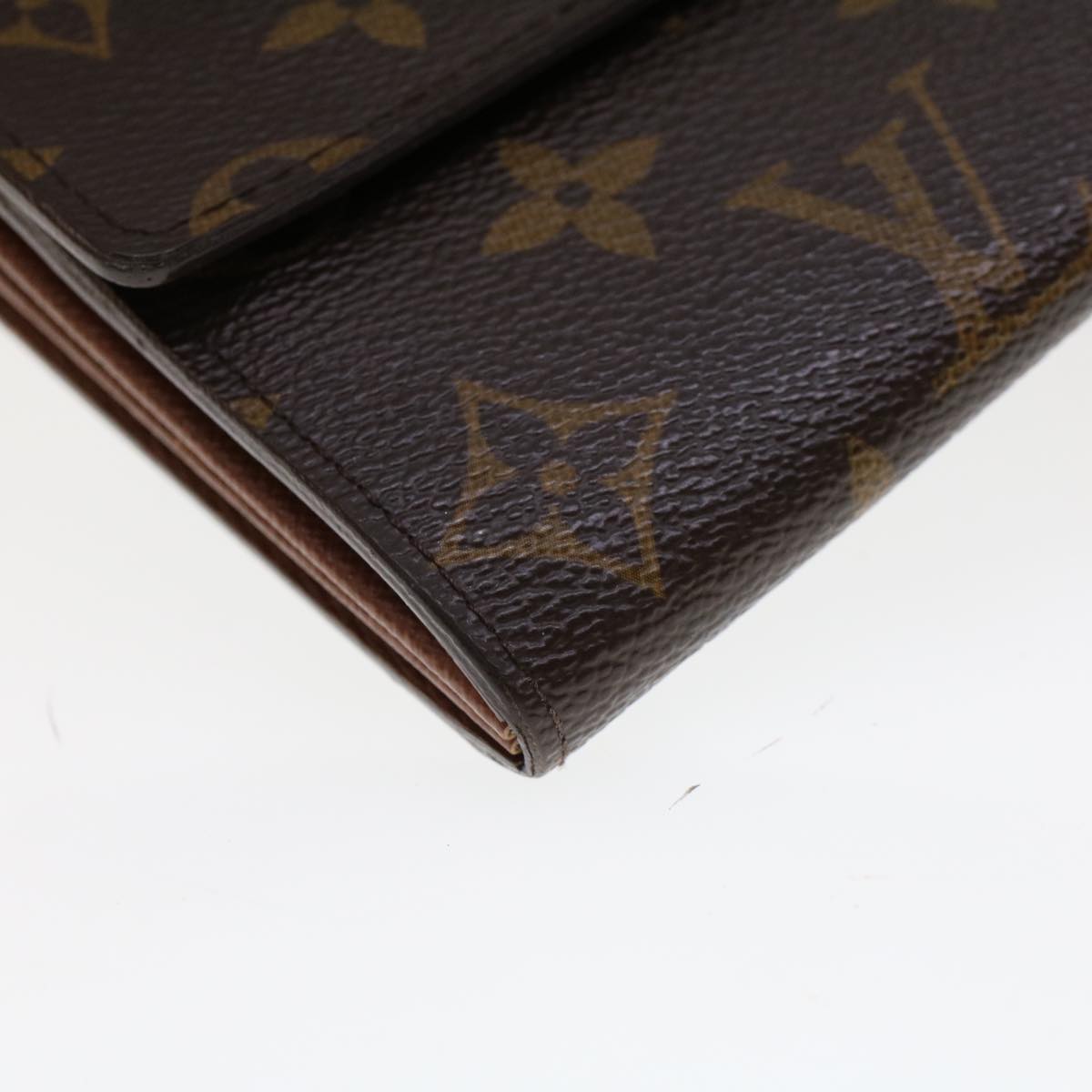 LOUIS VUITTON Monogram Portefeuille Sarah Long Wallet M60531 LV Auth 42024