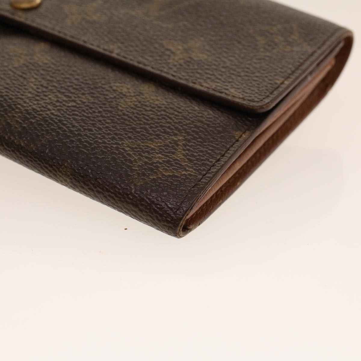 LOUIS VUITTON Monogram Portefeuille Sarah Long Wallet M60531 LV Auth 42025