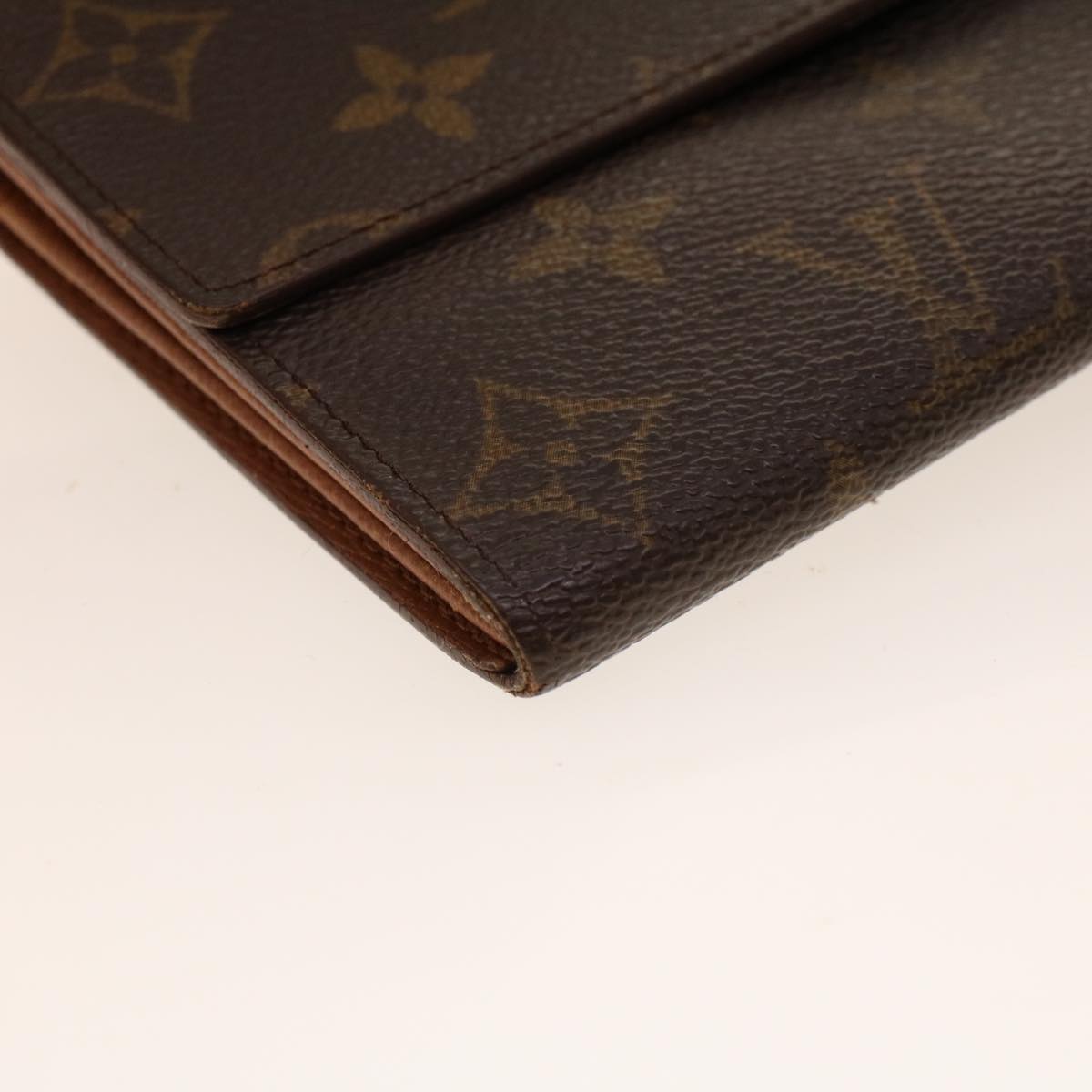 LOUIS VUITTON Monogram Portefeuille Sarah Long Wallet M60531 LV Auth 42025