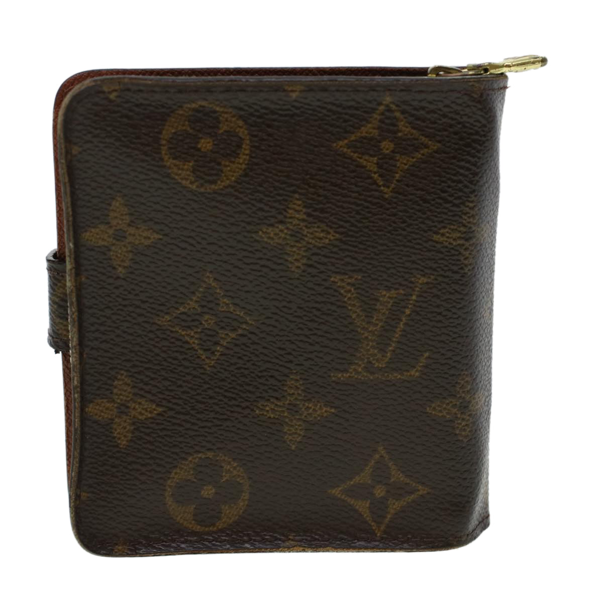 LOUIS VUITTON Monogram Compact Zip Wallet M61667 LV Auth 42026 - 0