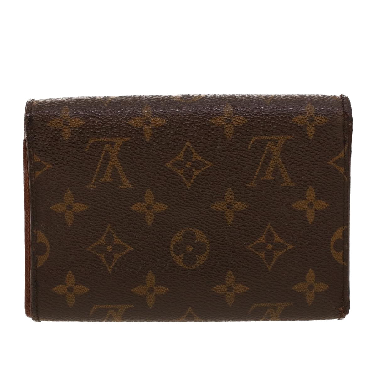 LOUIS VUITTON Monogram Porte Tresor Etui Papie Wallet M61202 LV Auth 42029 - 0