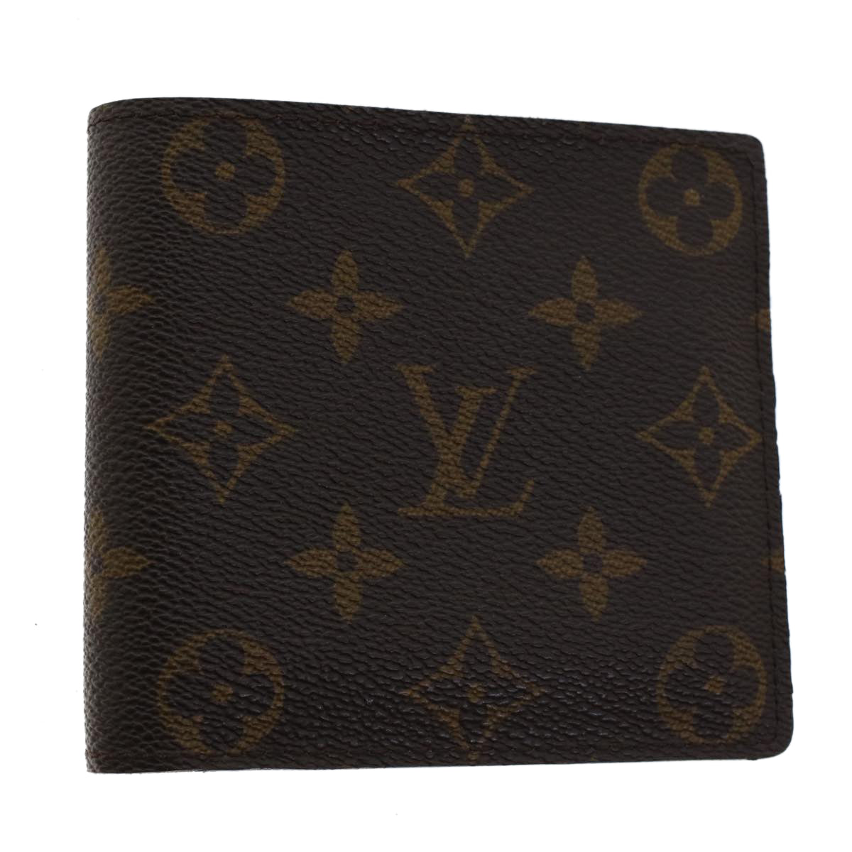 LOUIS VUITTON Monogram Portefeuille Marco Bifold Wallet M61675 LV Auth 42056