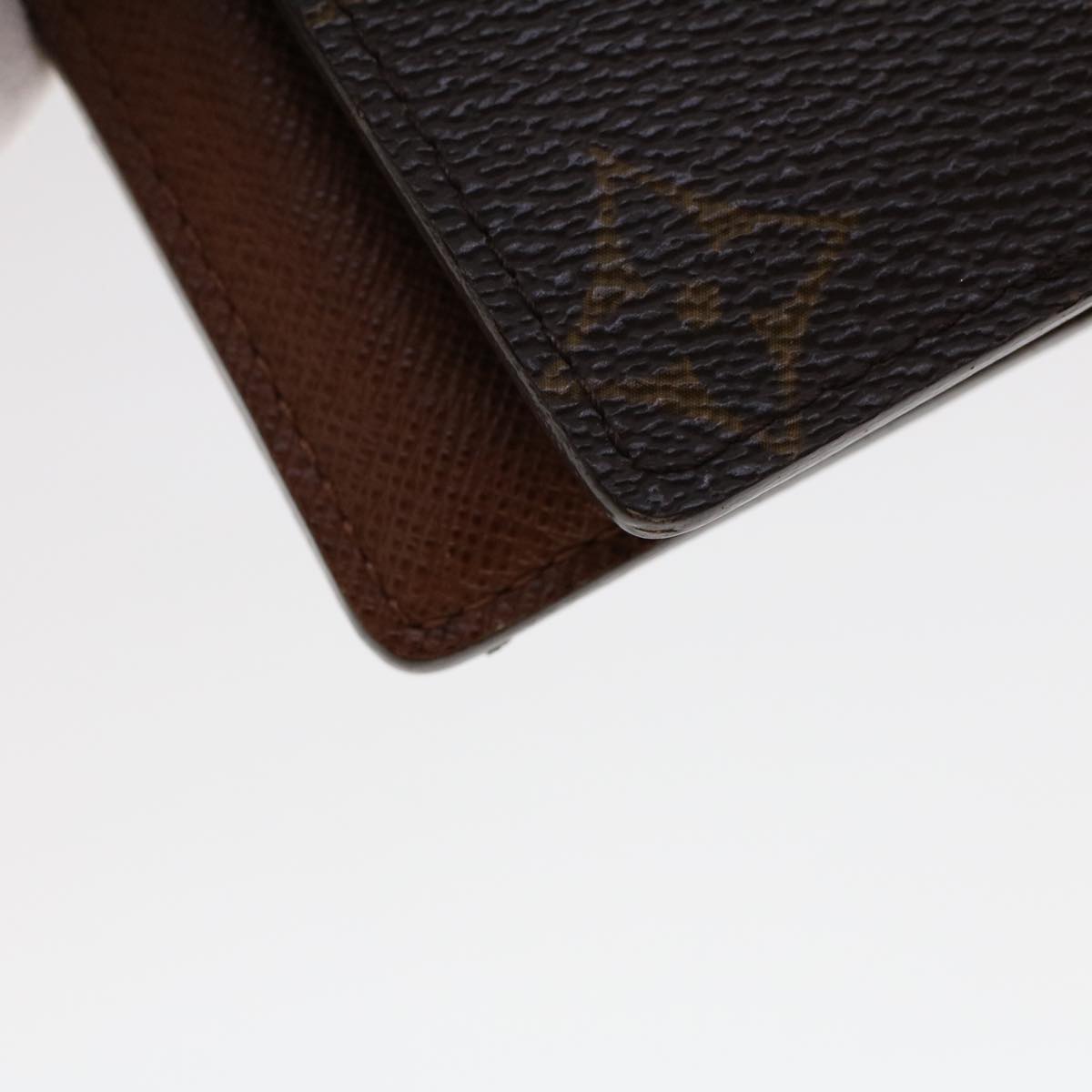 LOUIS VUITTON Monogram Portefeuille Marco Bifold Wallet M61675 LV Auth 42056