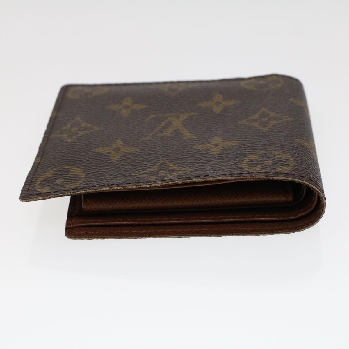 LOUIS VUITTON Monogram Portefeuille Marco Bifold Wallet M61675 LV Auth 42056