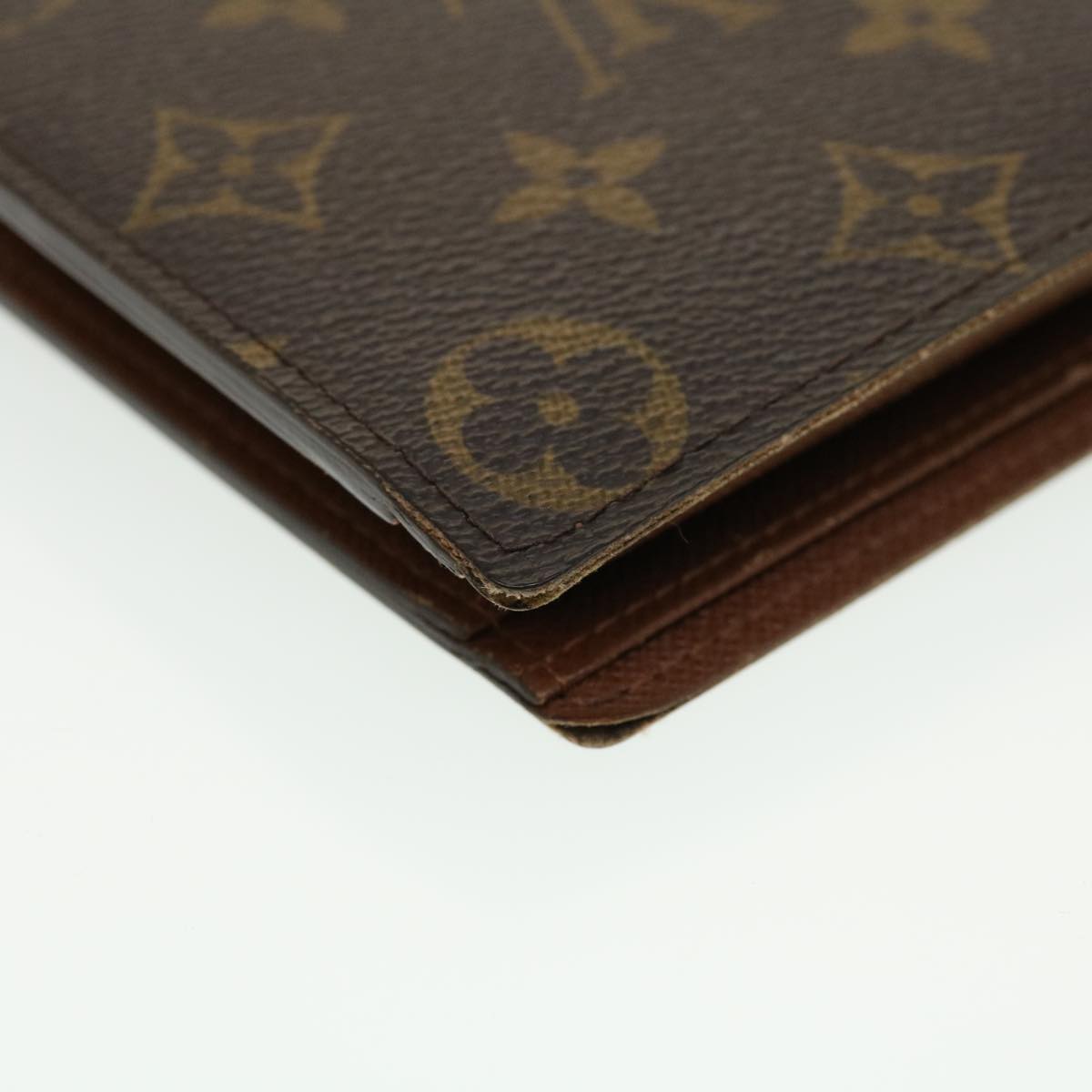 LOUIS VUITTON Monogram Portefeuille Marco Bifold Wallet M61675 LV Auth 42057