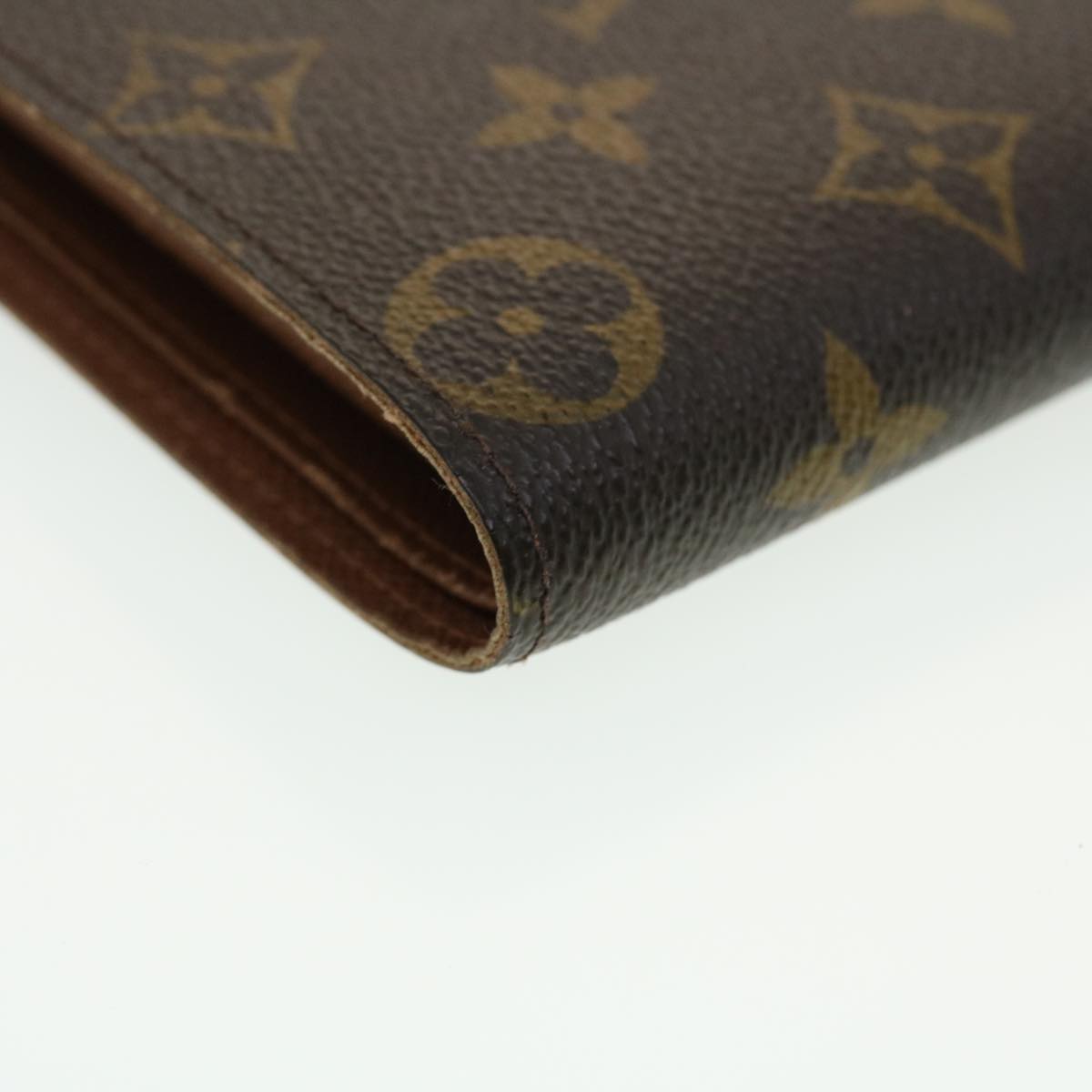 LOUIS VUITTON Monogram Portefeuille Marco Bifold Wallet M61675 LV Auth 42057