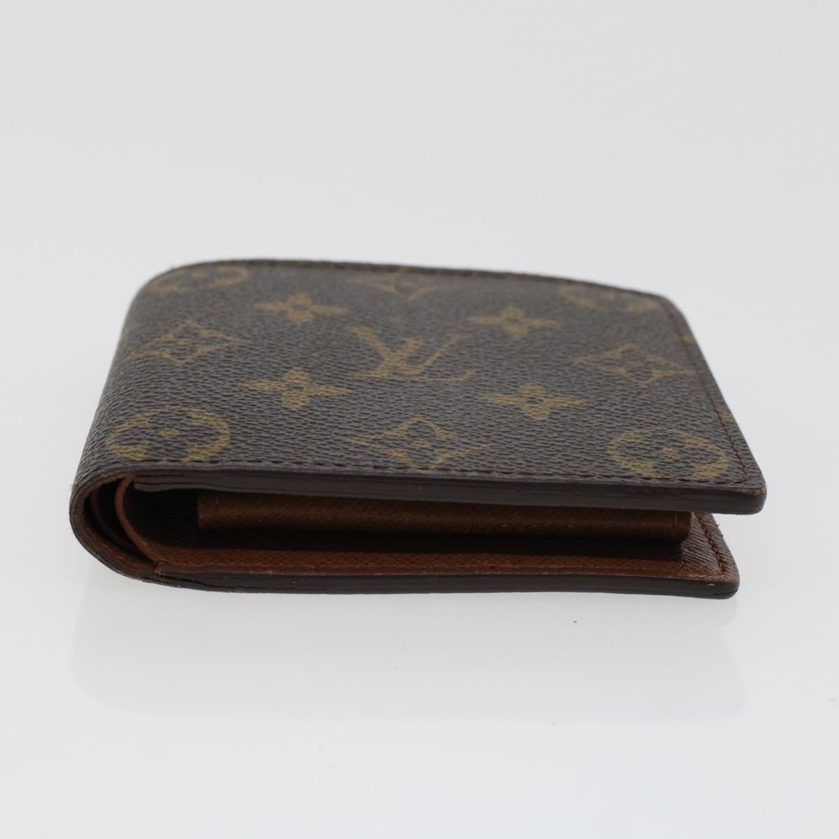 LOUIS VUITTON Monogram Portefeuille Marco Bifold Wallet M61675 LV Auth 42057