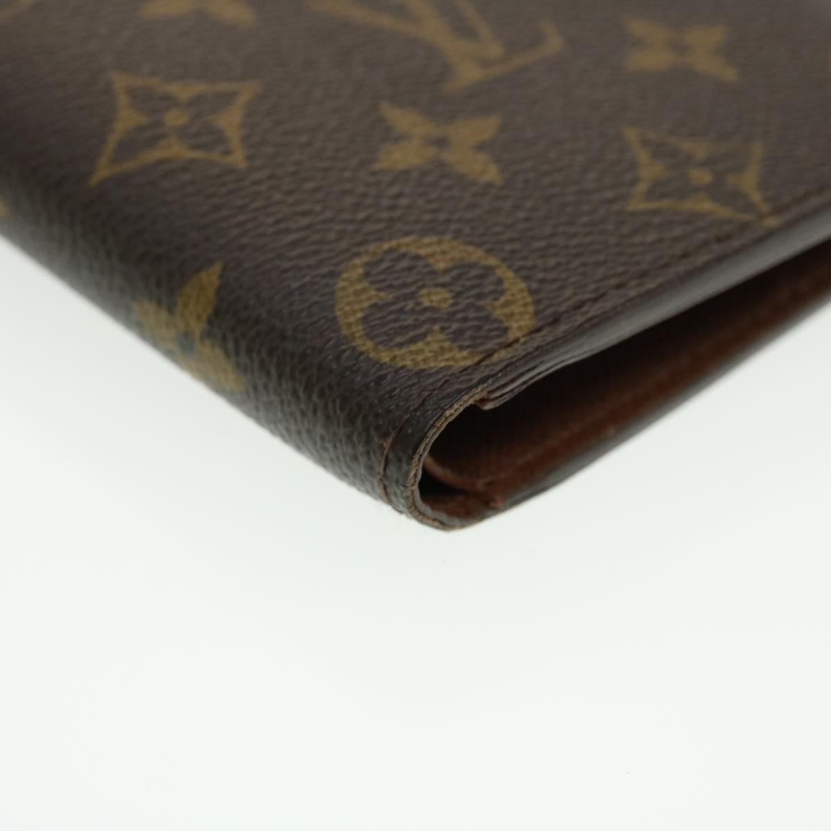 LOUIS VUITTON Monogram Portefeuille Marco Bifold Wallet M61675 LV Auth 42057