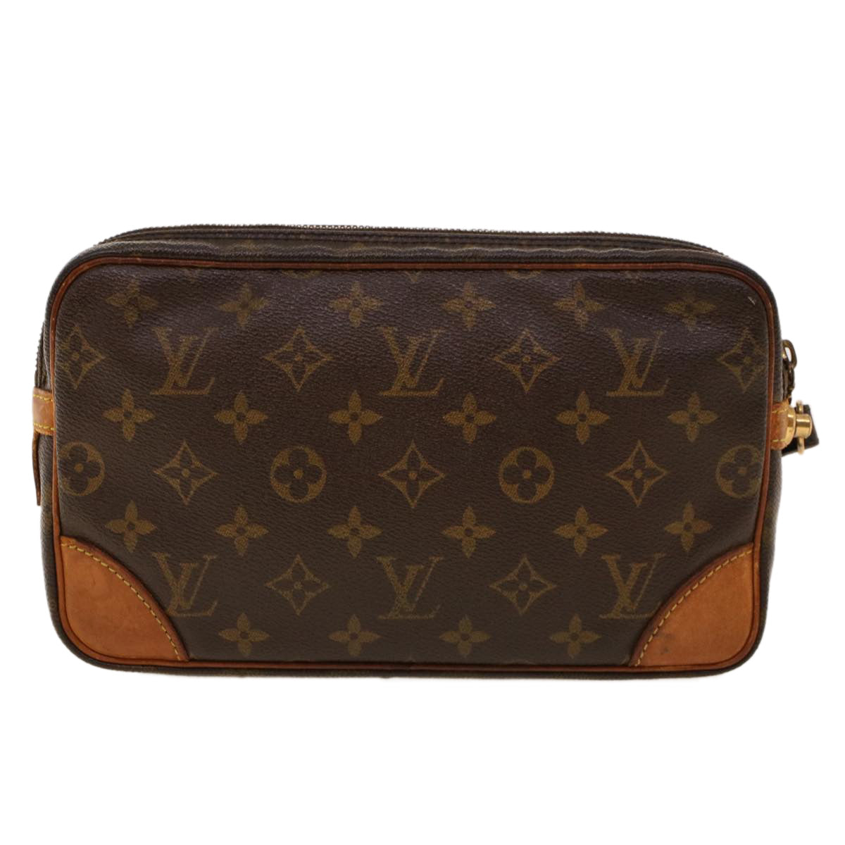 LOUIS VUITTON Monogram Marly Dragonne GM Clutch Bag M51825 LV Auth 42074 - 0