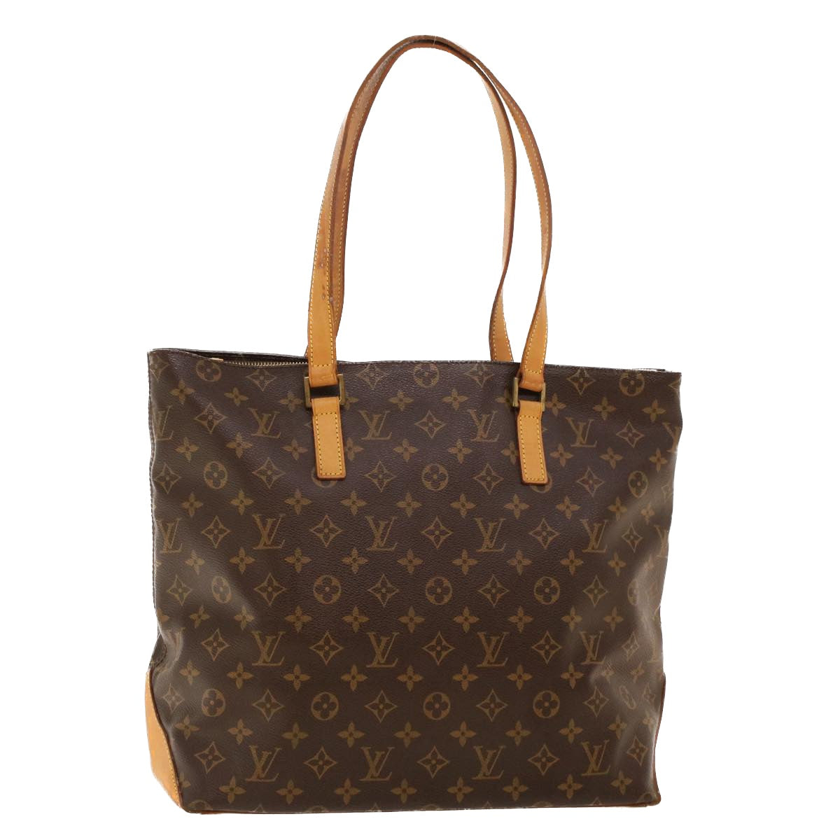 LOUIS VUITTON Monogram Cabas Mezzo Tote Bag M51151 LV Auth 42077