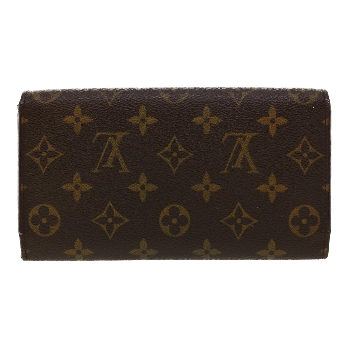 LOUIS VUITTON Monogram Portefeuille International Long Wallet M61217 Auth 42121 - 0